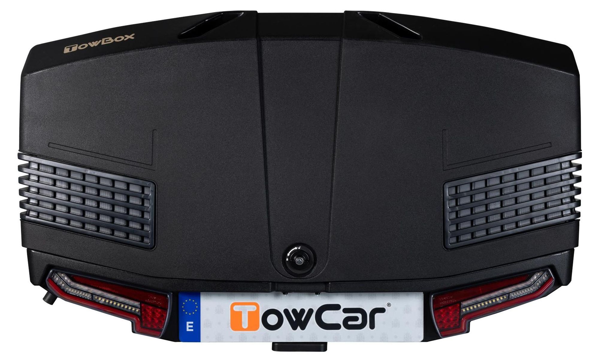TowBox Transportbox Anhängekupplungsträger TV3XNN0 Anhängevorrichtung 650mm 1 222mm 750mm PE (Polyethylen) 400L 38kg
