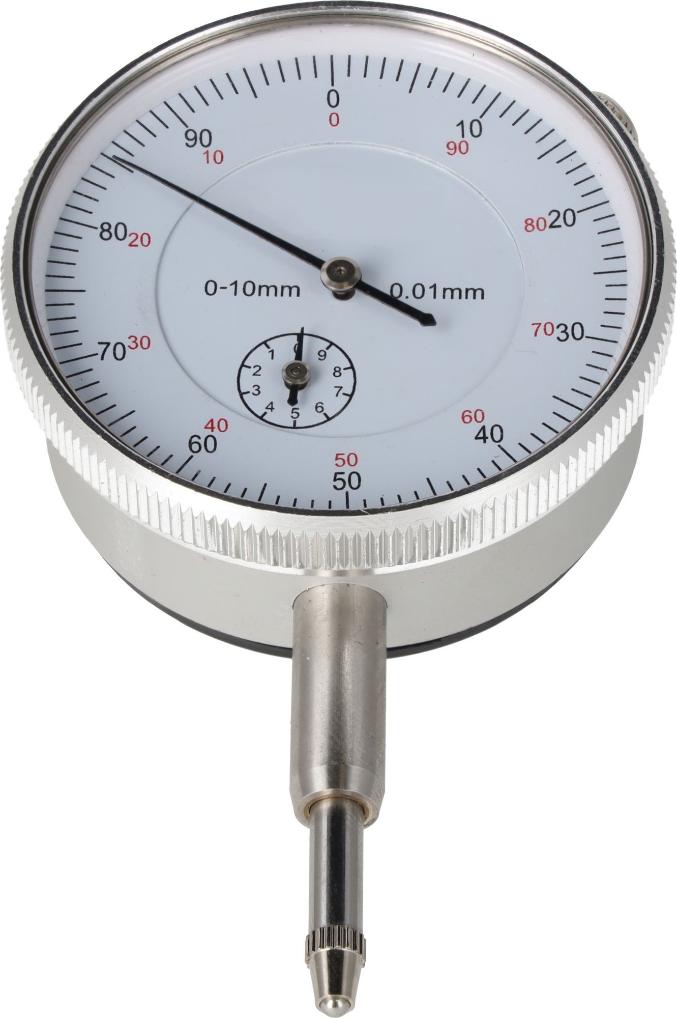 LUXTOM | Číselník 0-10 mm, odečet 0,01 mm, číselník, otáčení ručičky 1 mm