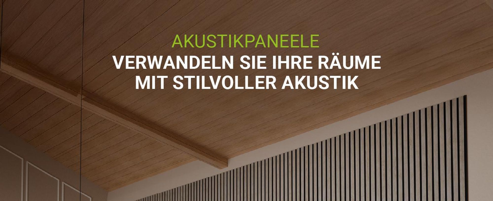 Juskys Wandpaneele Akustik 4er Set 2,88 qm - Verbesserte Akustik durch schallabsorbierende Materialien - Eiche Natur Hell