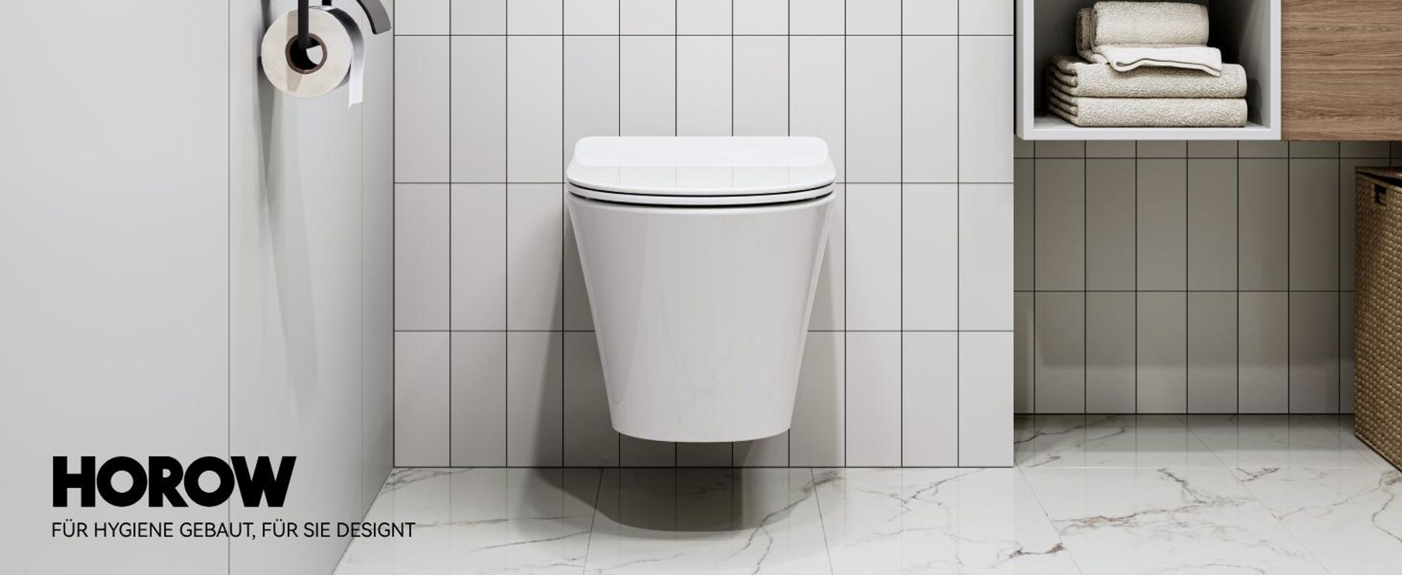 Spülrandlos Wandmonatige Toilette