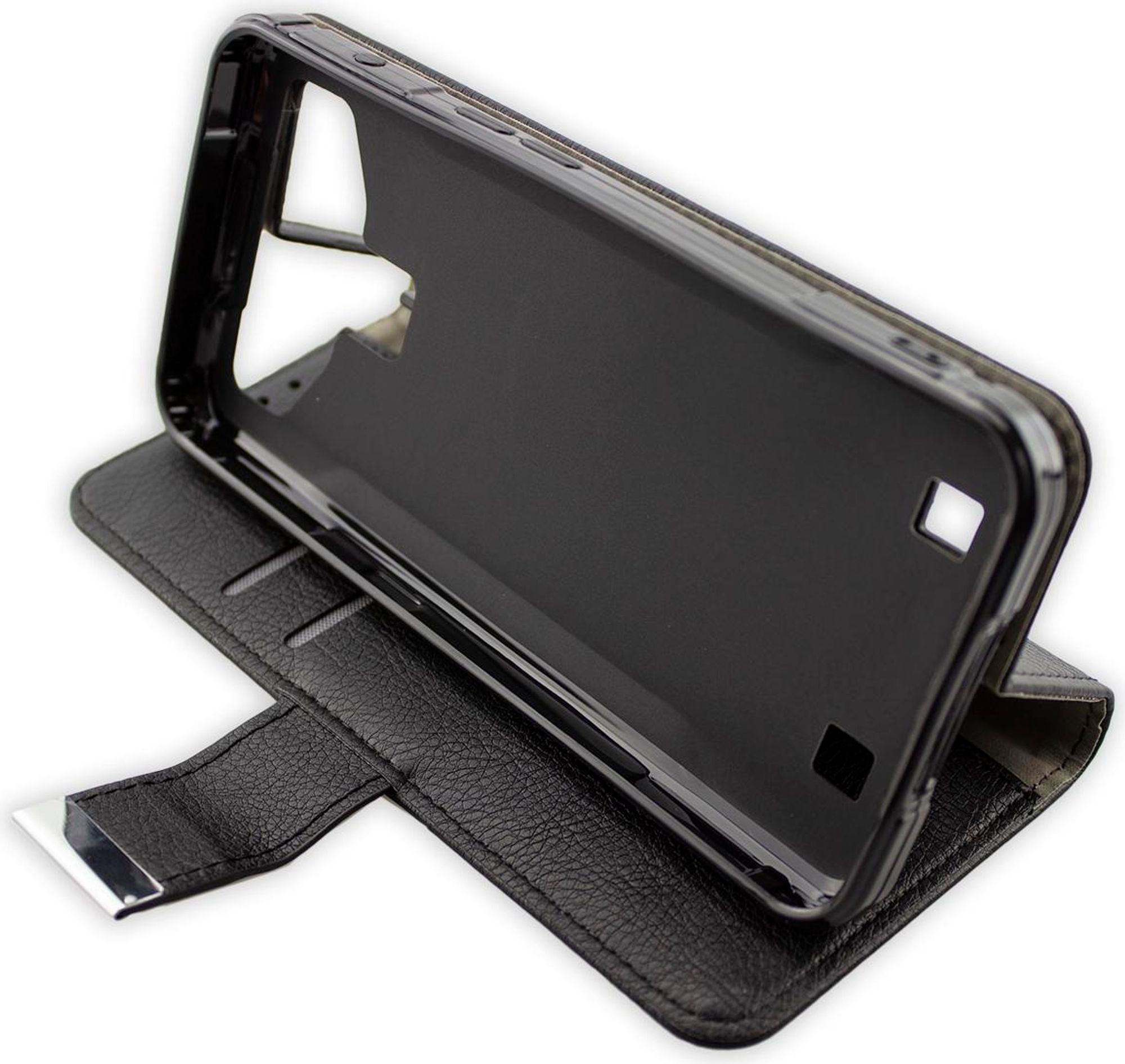 caseroxx Handy Hülle Tasche kompatibel mit Cubot Quest Bookstyle-Case Wallet Case Bild 2