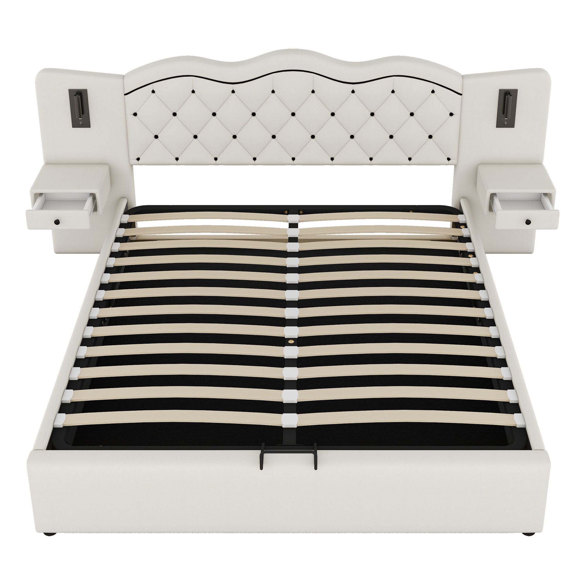 Boxspringbett mit Bettkasten