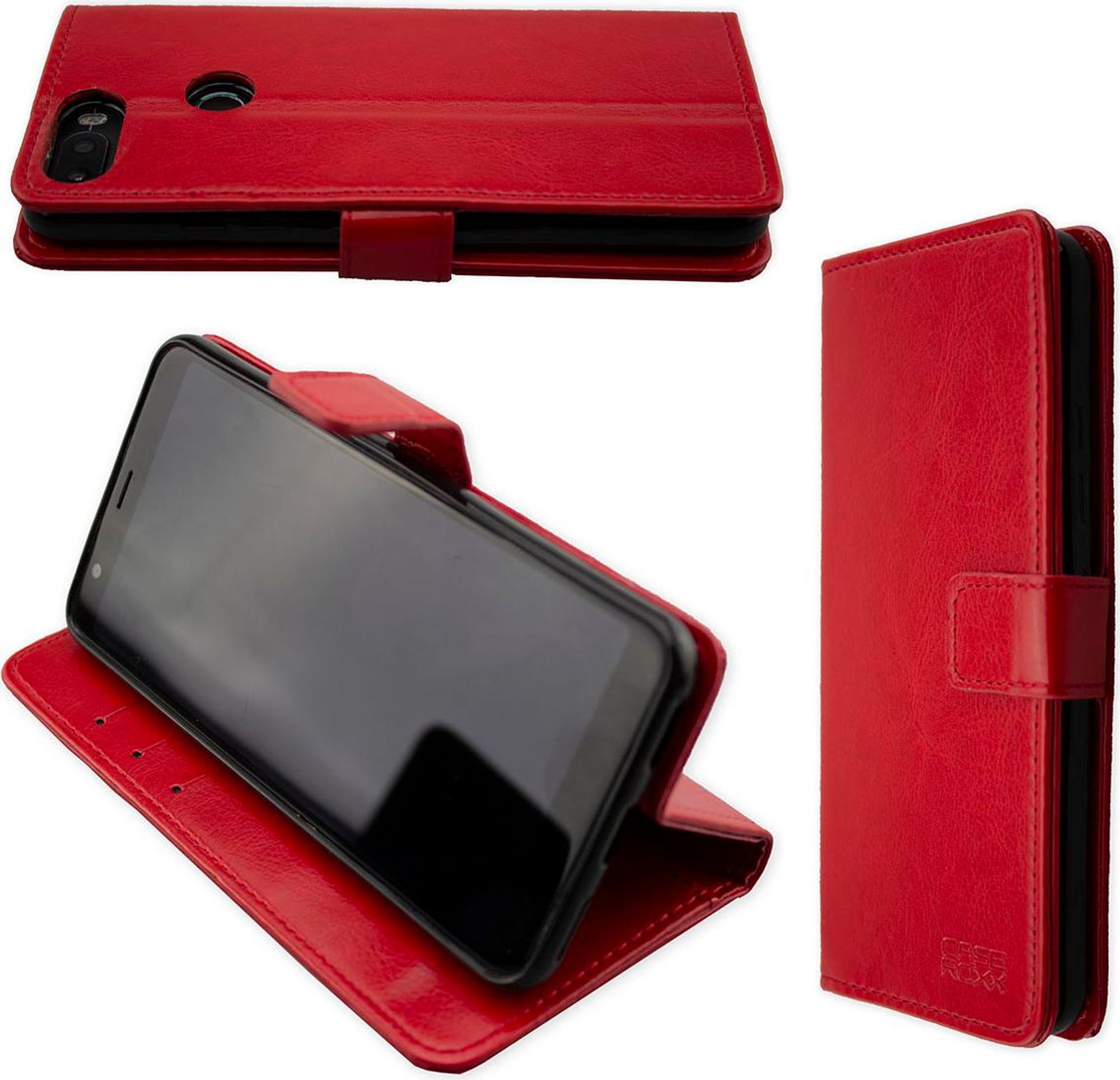 caseroxx Handy Hülle Tasche kompatibel mit Gigaset GS370 / GS370 Plus Bookstyle-Case Wallet Case Bild 4