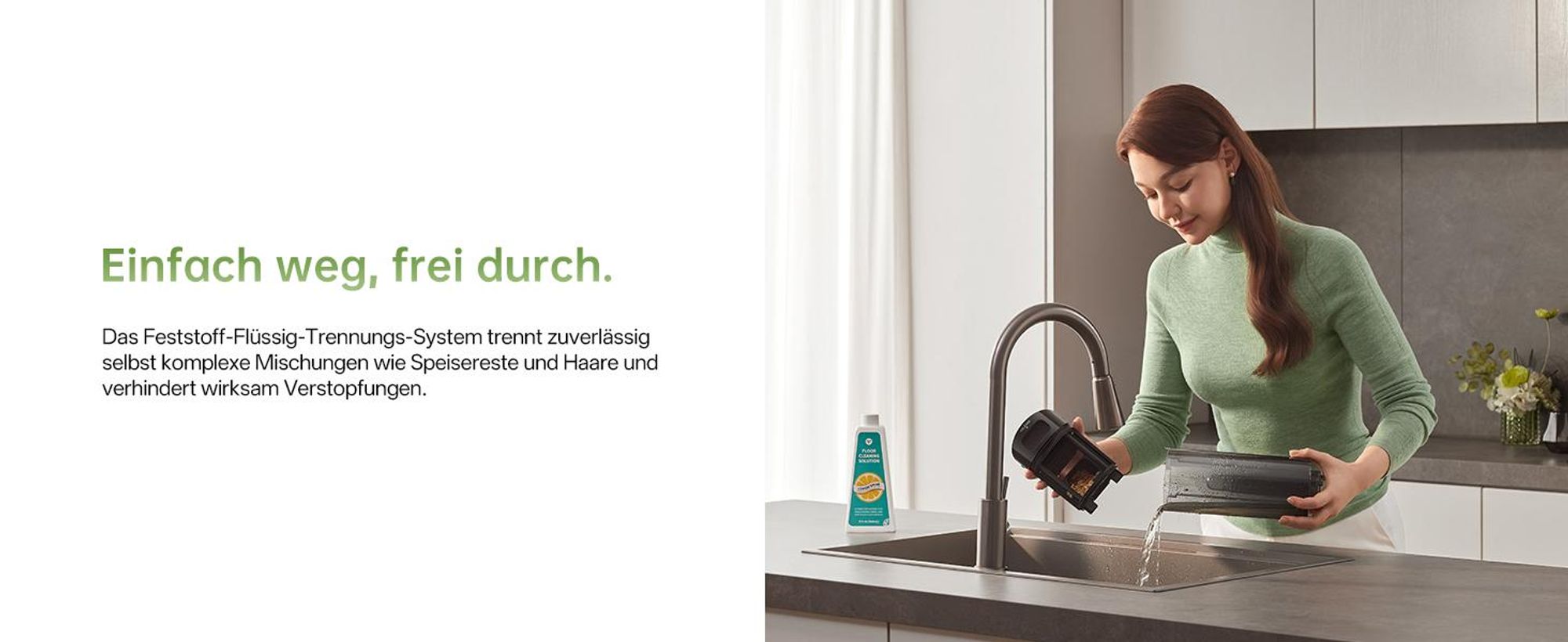 Vactidy X7 Nass-Trocken-Akkusauger, 3-in-1 Saug Wisch - 180° Flachliege-Design, 13 cm Schlank, 0 mm Kantenanpress mit Anti-Tangle-Technologie