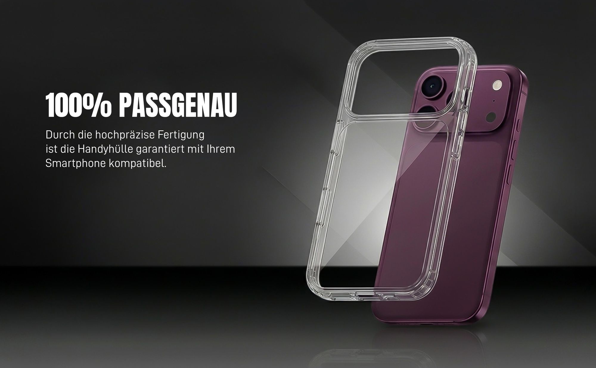 Präzise gefertigter Bumper für Apple iPhone 18 Pro Max