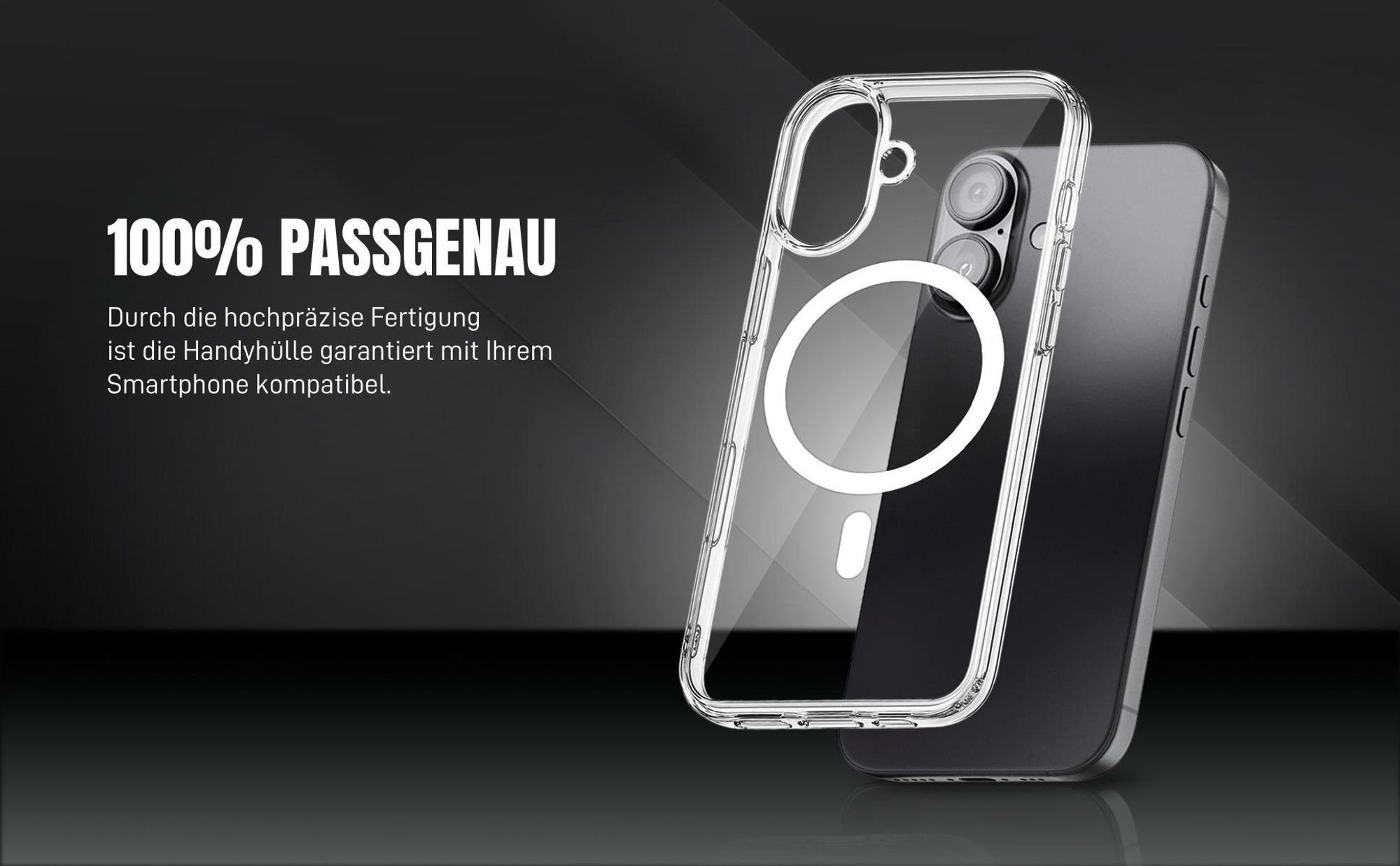 TPU Backcover für Apple iPhone 17 mit 100% Passgenauigkeit