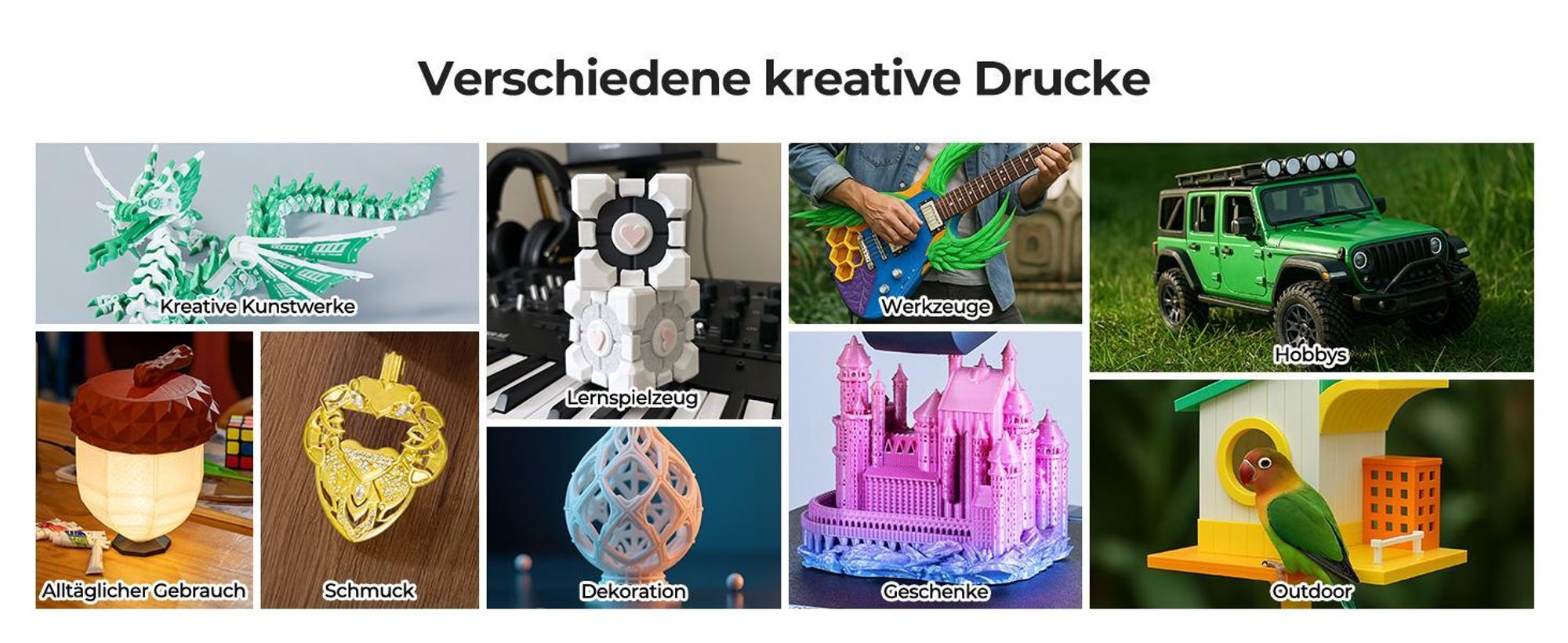 Creality Soleyin Ultra PLA Filament, 1.75mm, 1KG für 3D Drucker - MattGrau - 3301010517