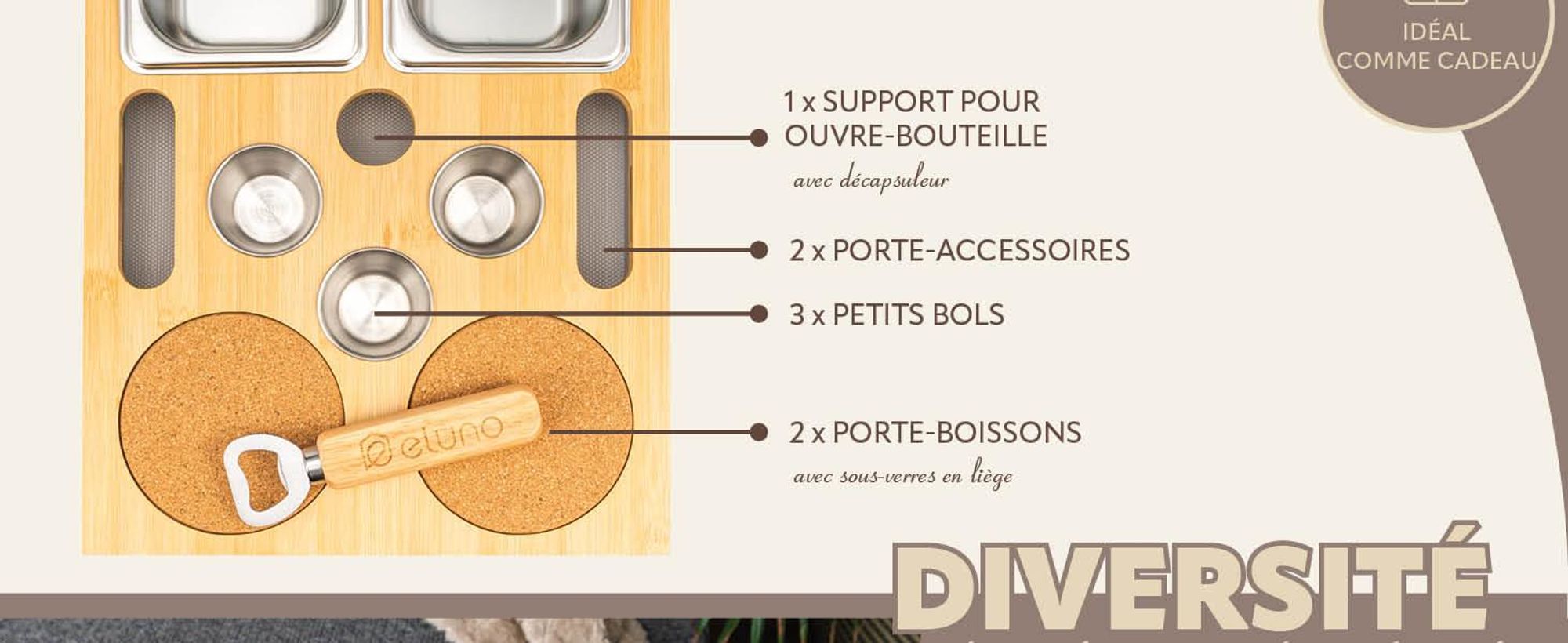 Canapé-bar dans le salon