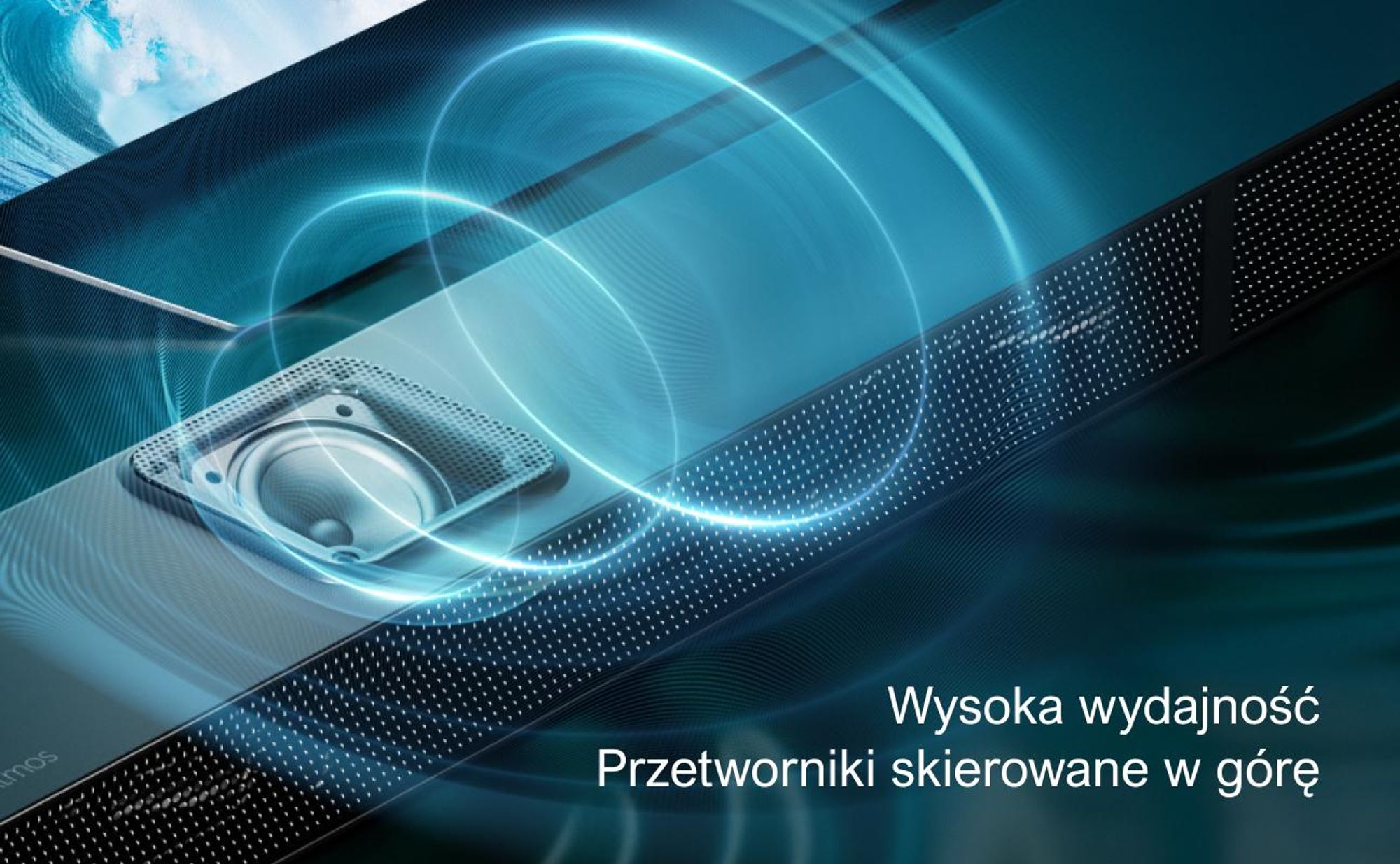 ULTIMEA 5.1.2-kanałowy soundbar do telewizorów z Dolby Atmos, system dźwięku przestrzennego kina domowego z subwooferem do dźwięku kinowego, HDMI/Opt/Bluetooth