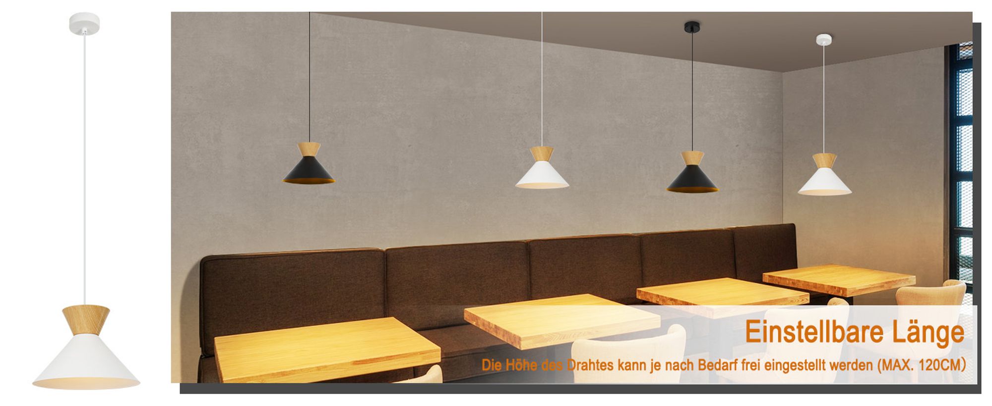 ZMH Pendelleuchte Modern Esszimmer Hängelampe 2 x Esstischlampe Weiß E27 Metall Hängeleuchte Schlafzimmer 1 Flammig Retro Hängend Esszimmerlampe Innen Pendellampe für Küche Wohnzimmer Bar Resturant