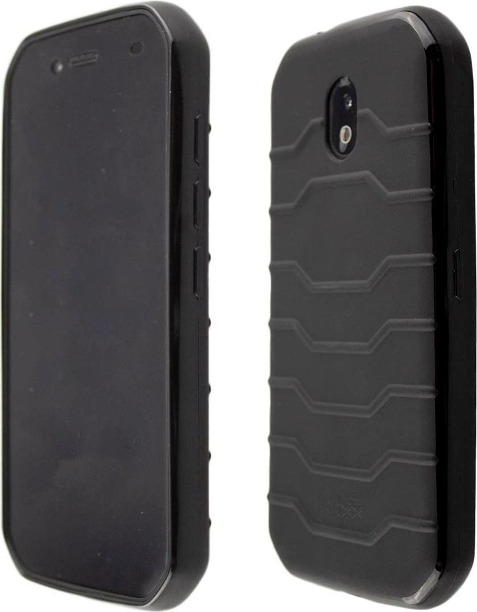 caseroxx Schutz-Hülle TPU-Hülle kompatibel mit Cat S42 / S42 H+, Gummi Handy Tasche schwarz Bild 1