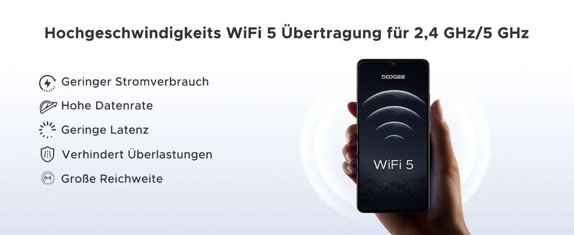 DOOGEE Note59 Pro Smartphone Handy, Android 16, 6,75" 120Hz, 6250mAh Akku, 32GB+256GB, 5G, 16MP, NFC, Fingerabdruck, ohne Vertrag