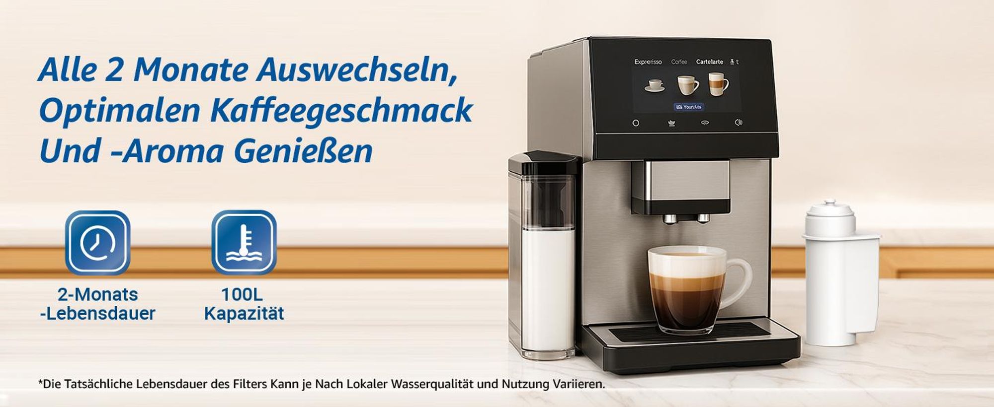 Maxblue Filter Ersatz für Siemens® EQ Series EQ6 EQ9 S700 EQ500, TZ70003, Brita® Intenza® 1016723 575491 Bosch® TCZ7003 TCZ7033 Bosch® 467873 (10)