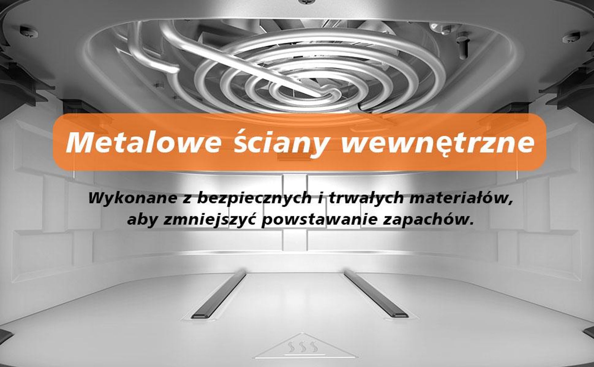 Frytkownica beztłuszczowa, 6 litrów, 9 programów gotowania, zakres temperatur 40–200 °C, funkcja podgrzewania