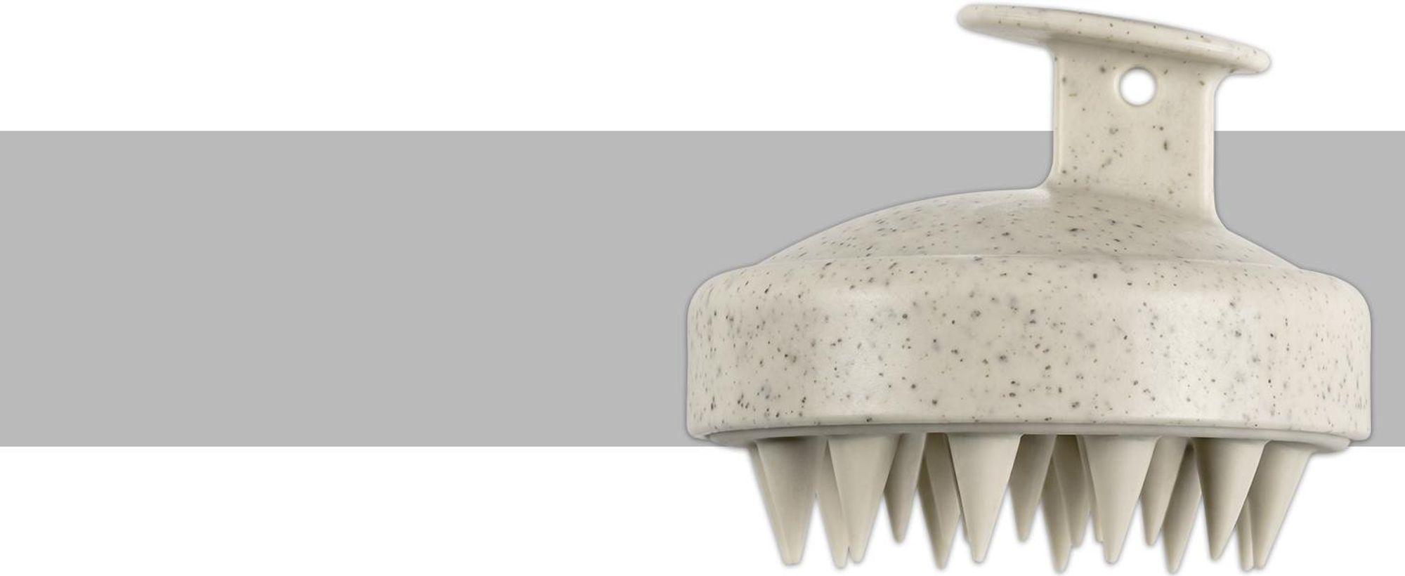KRUMAD Kopfhaut Massagebürste Silikon, Scalp Massager für Haarwäsche und Peeling, Kopfhautbürste für alle Haartypen, Shampoo Bürste