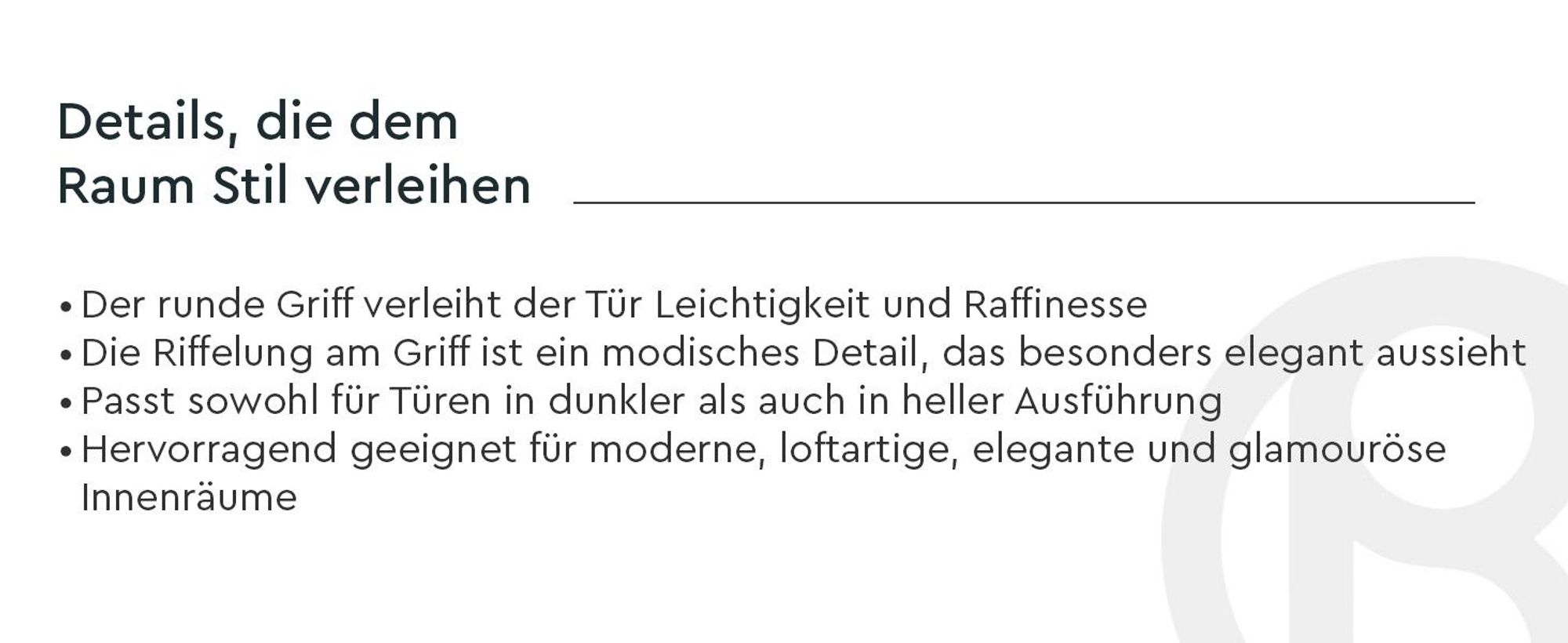 QRS - SORIA Türgriff für Zimmertüren, Türklinken Griff Set, mit Rosette BB, Schwarz - Türbeschlag, Türdrückergarnitur für Innentür