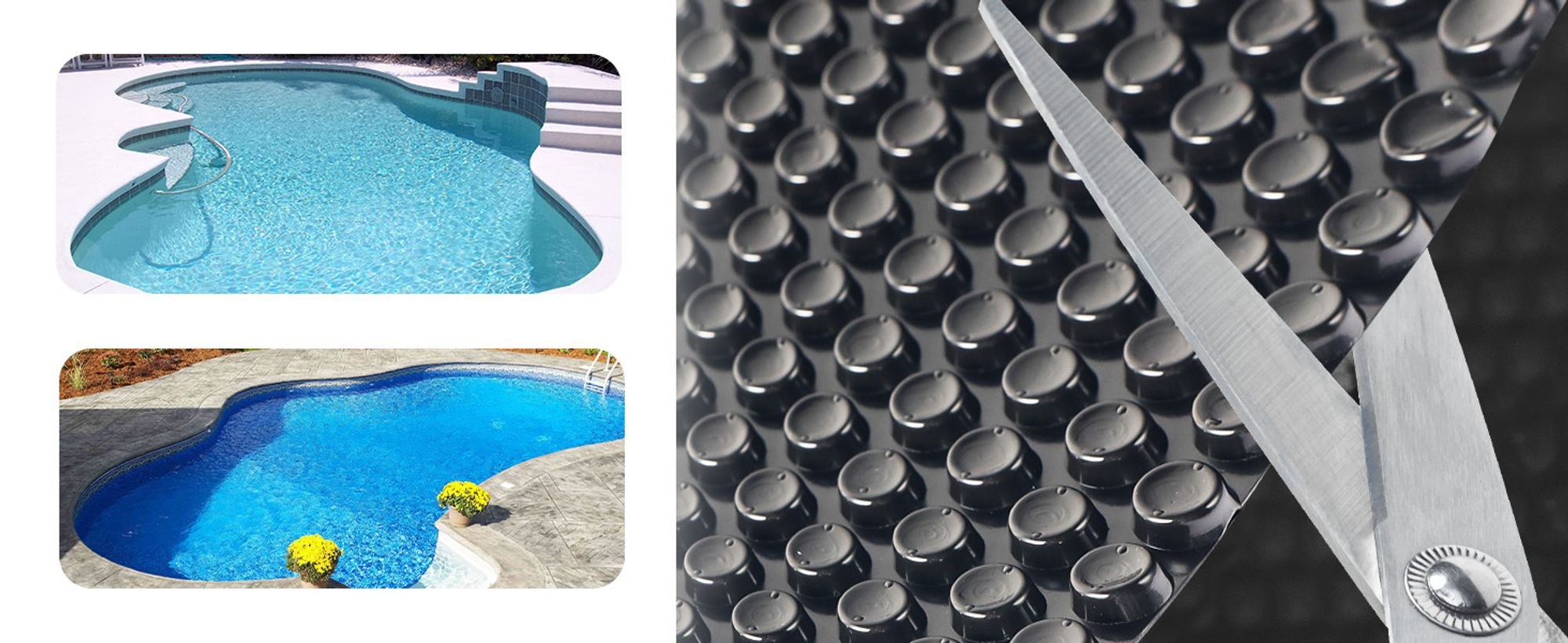 Wiltec Pool Solarfolie Ø 3,6 m, schwarz, Poolheizung aus 140 µ starkem PE Film, Poolabdeckung Poolplane Solarplane rund