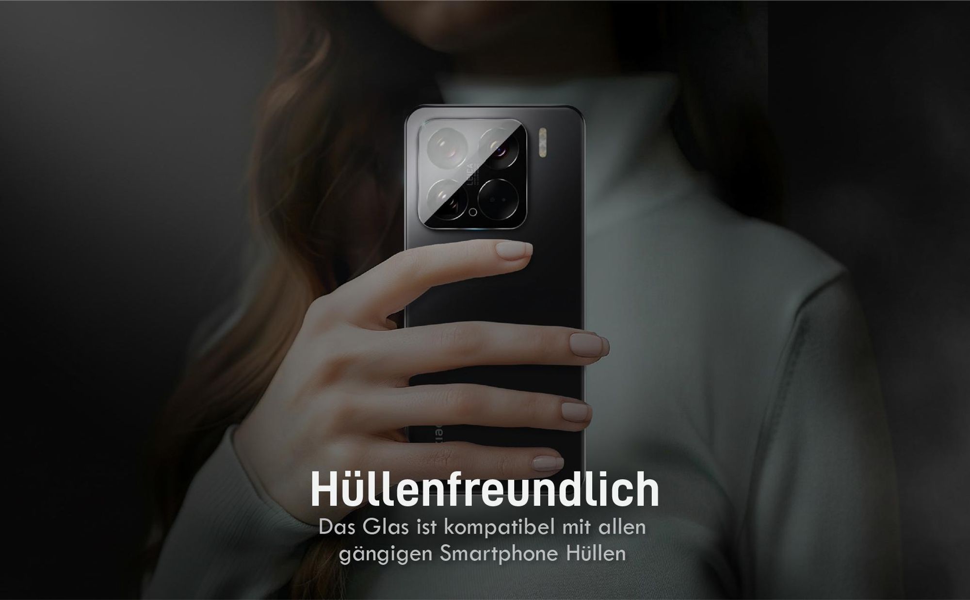 4x 9H Schutzglas (2x Kamera + 2x Display) Xiaomi 15 in passgenauem Design