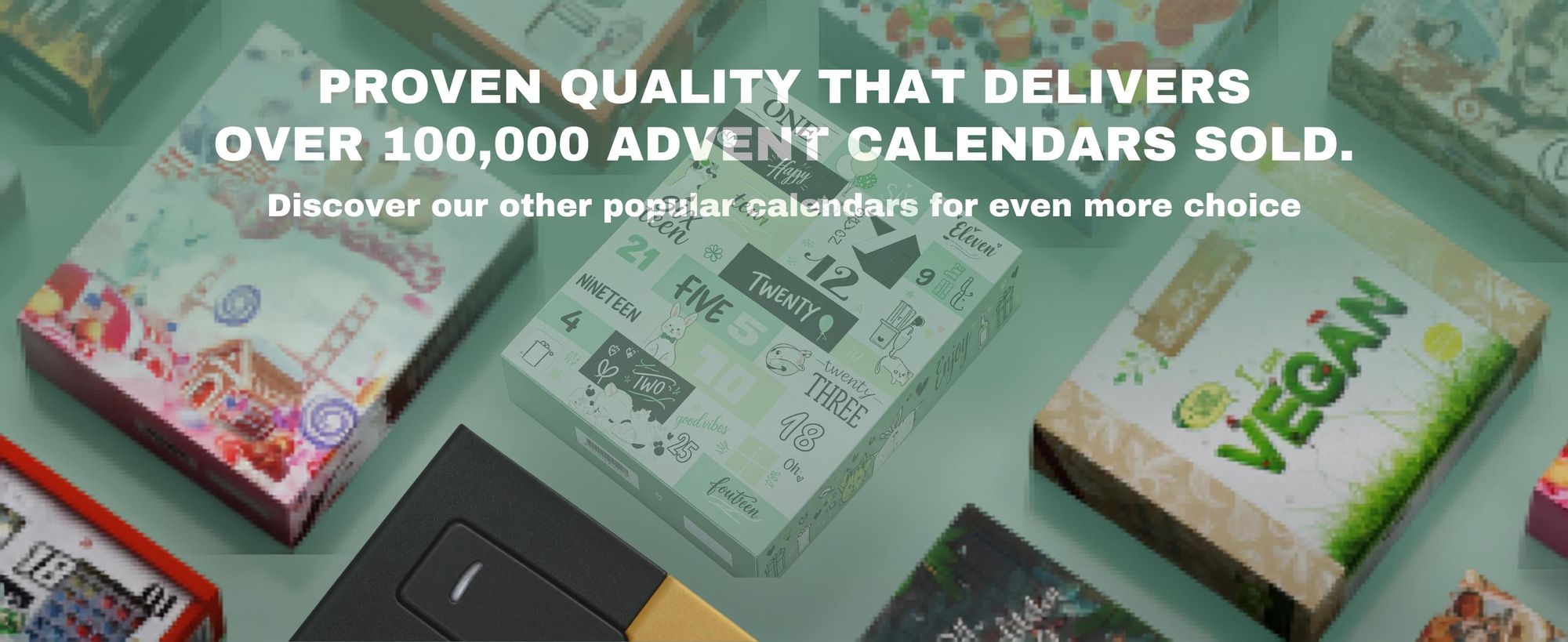 BOXILAND® mačací adventný kalendár 2026, 24 snackov, maškrty, 16 druhov