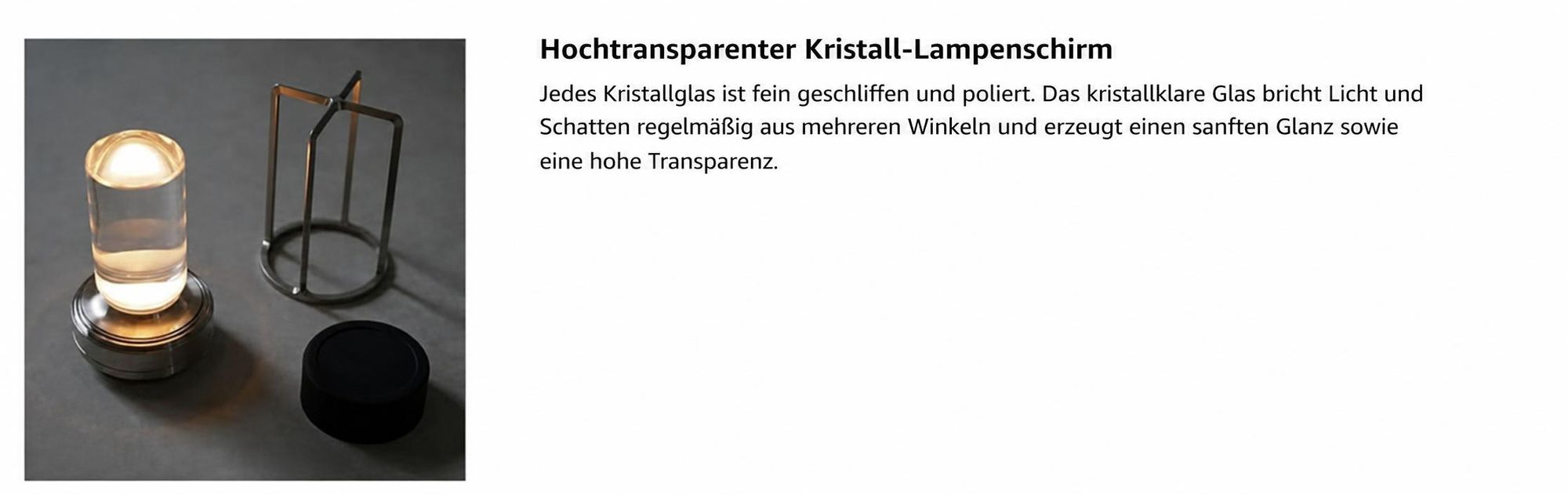 Tragbare Metall-Tischlampe für Innen/Außen, Wiederaufladbare Kabellose LED-Lampe, 3-Farben Stufenlos Dimmbar,Restaurant/Schlafzimmer/Bar/Campinglicht