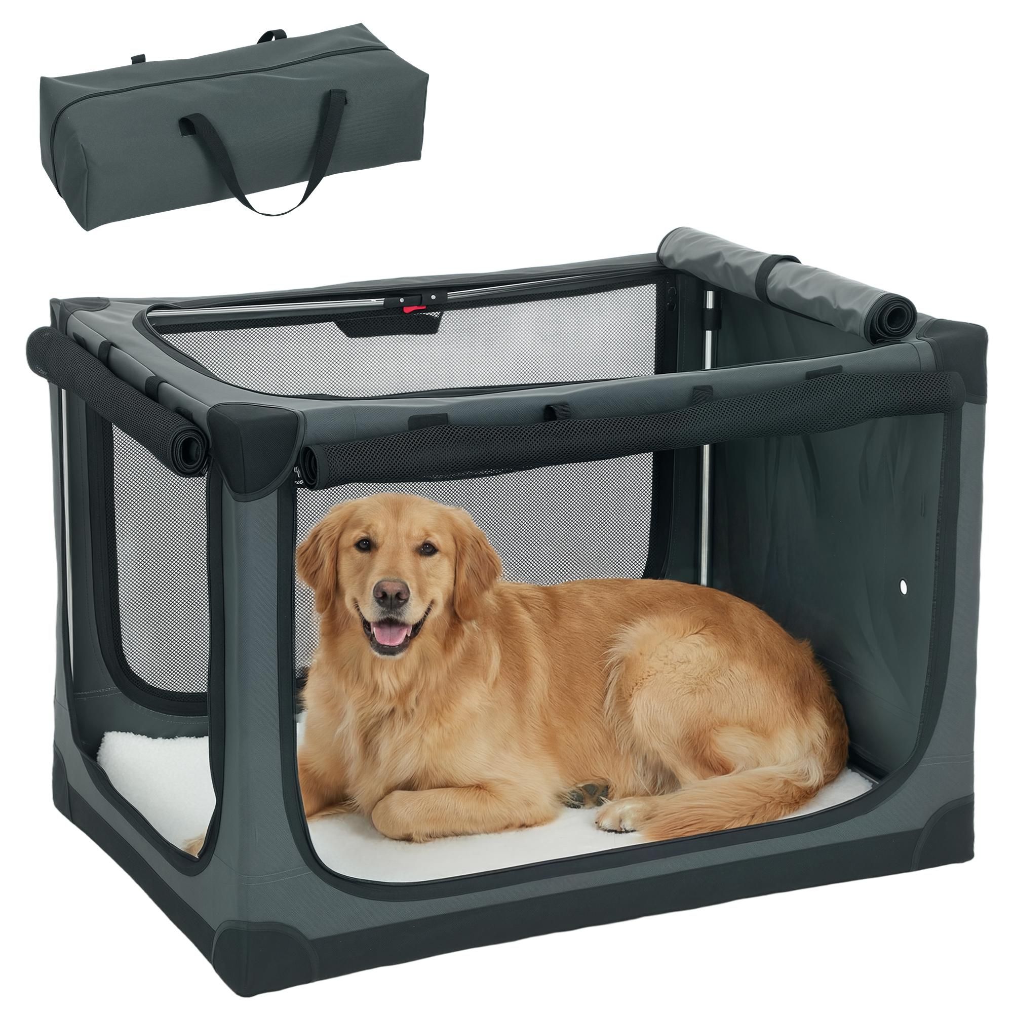 Hundebox Oxford Kissen Netz