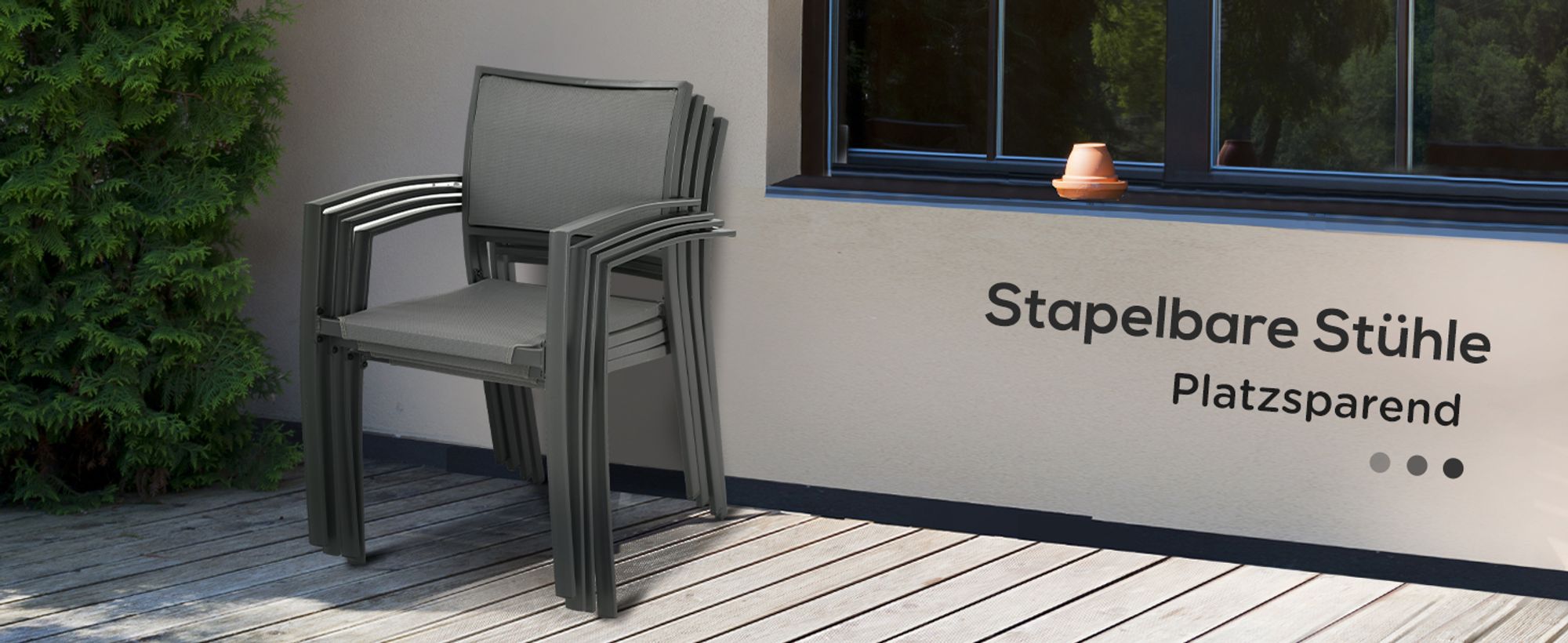 Outsunny 5 tlg Sitzgruppe Gartenmöbel-Set Gartengarnitur mit Esstisch 4 Stühlen