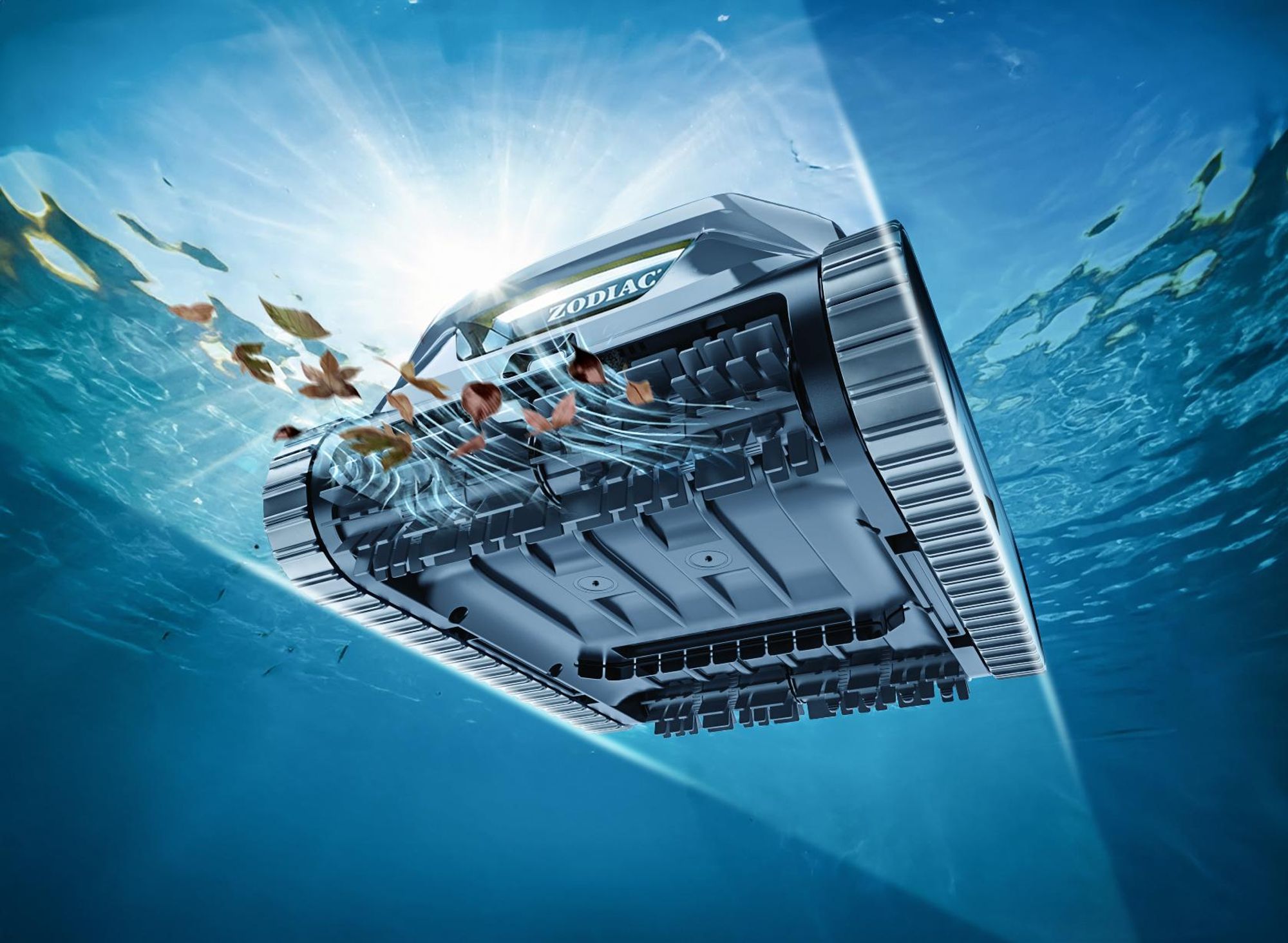 ZODIAC Poolroboter WR000703 - Freedom Lite – Kabellos, Bodenreinigung, Kompakt & Benutzerfreundlich, für Pools bis 30 m²