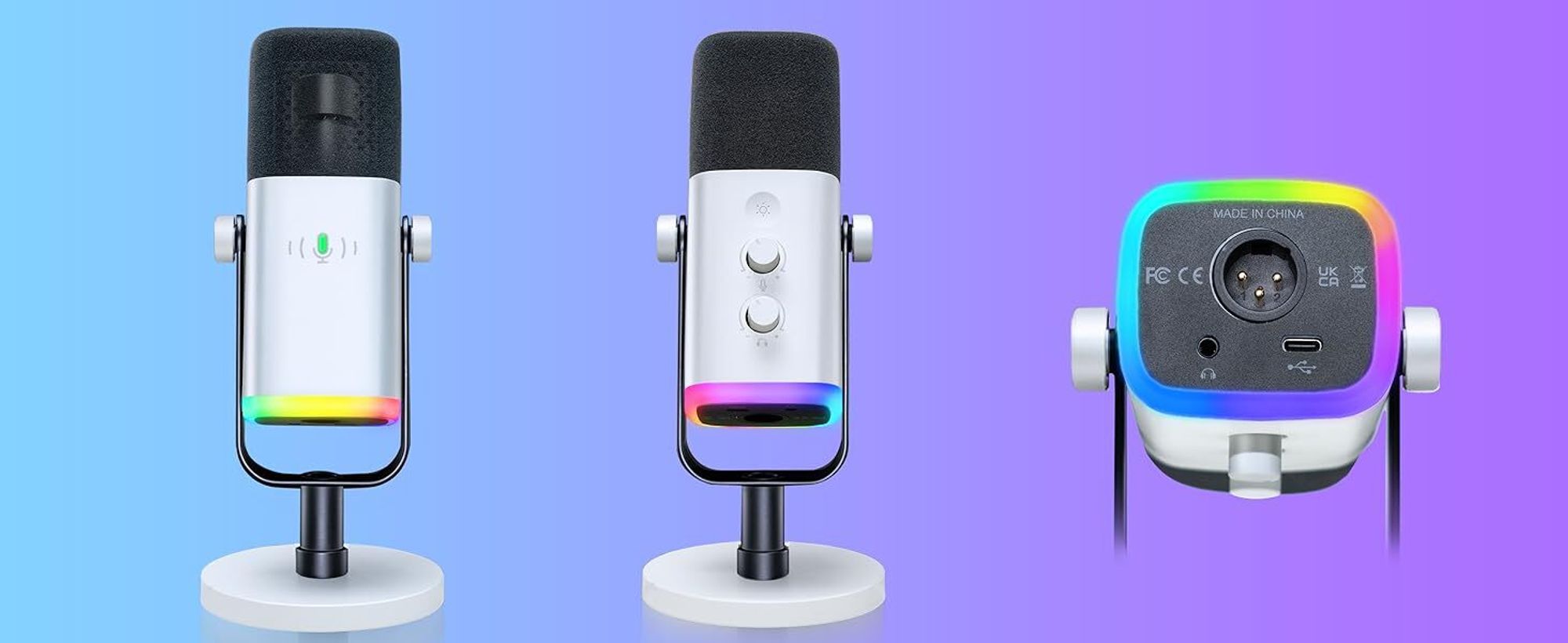 FIFINE XLR-Studiomikrofon USB Podcast Mikrofon PC Dynamisches Mikrofon für Aufnahme