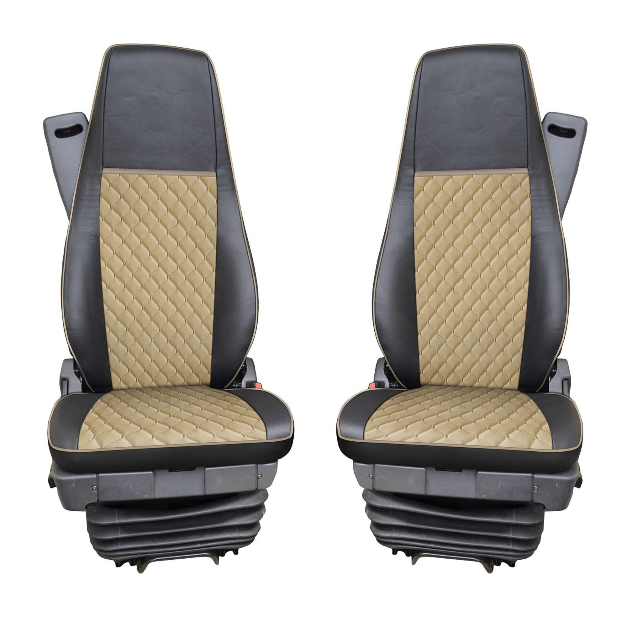 LKW Sitzbezüge Für Scania R 2006-2020 Sitzauflagen Schonbe Beige