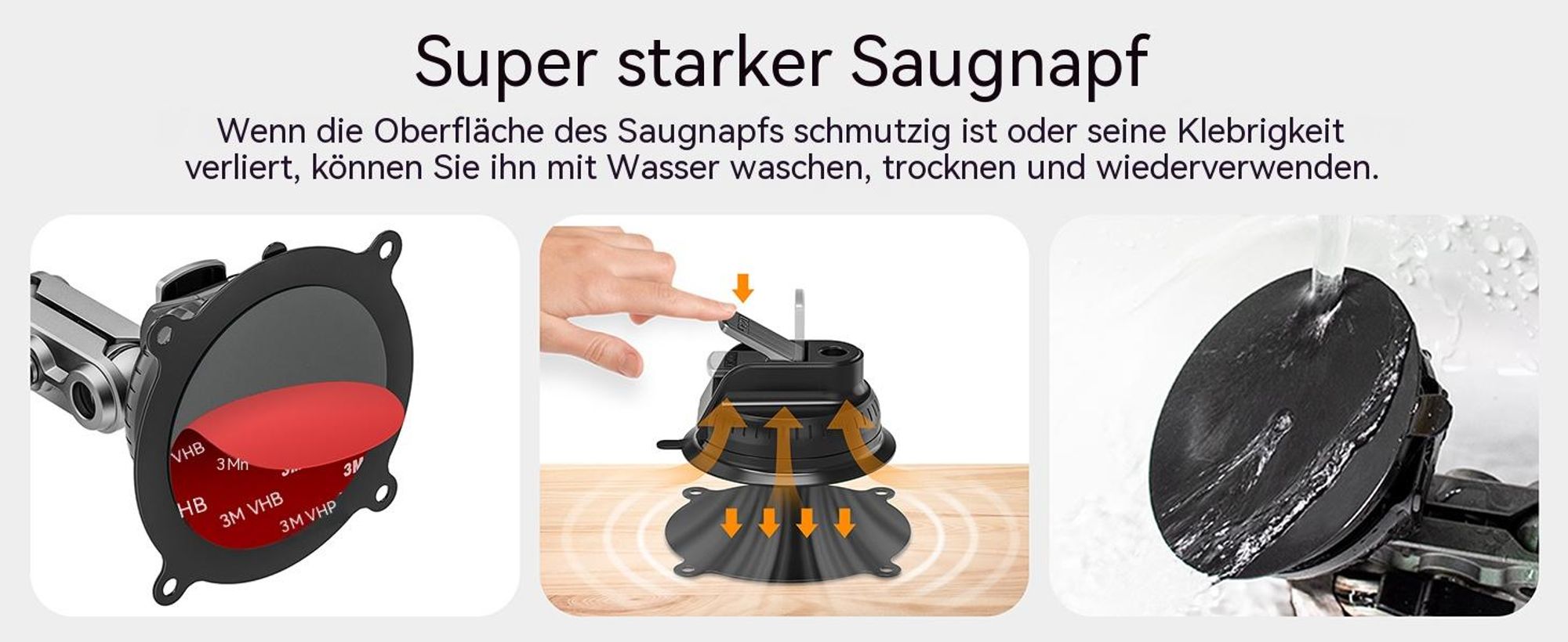 Tablet Halterung Auto Armaturenbrett & Frontscheibe, 360° Kfz iPad Halterung mit Saugnapf für 4,7-12,9 Zoll iPad Pro/Air, Handy & Galaxy Tab