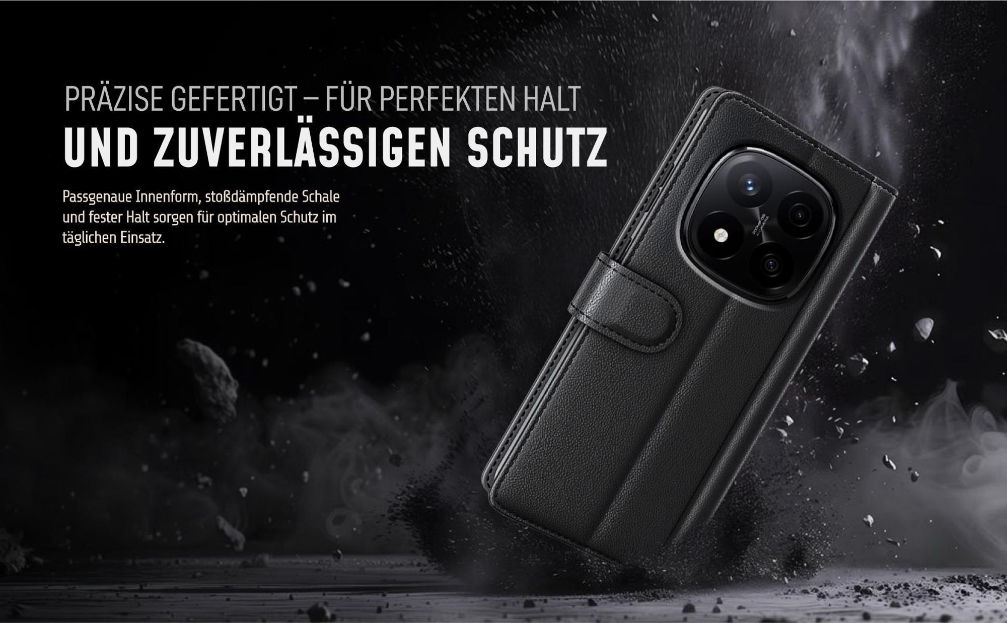 Handycase für Xiaomi Redmi Note 14 Pro+ 5G mit 360 Grad Schutz
