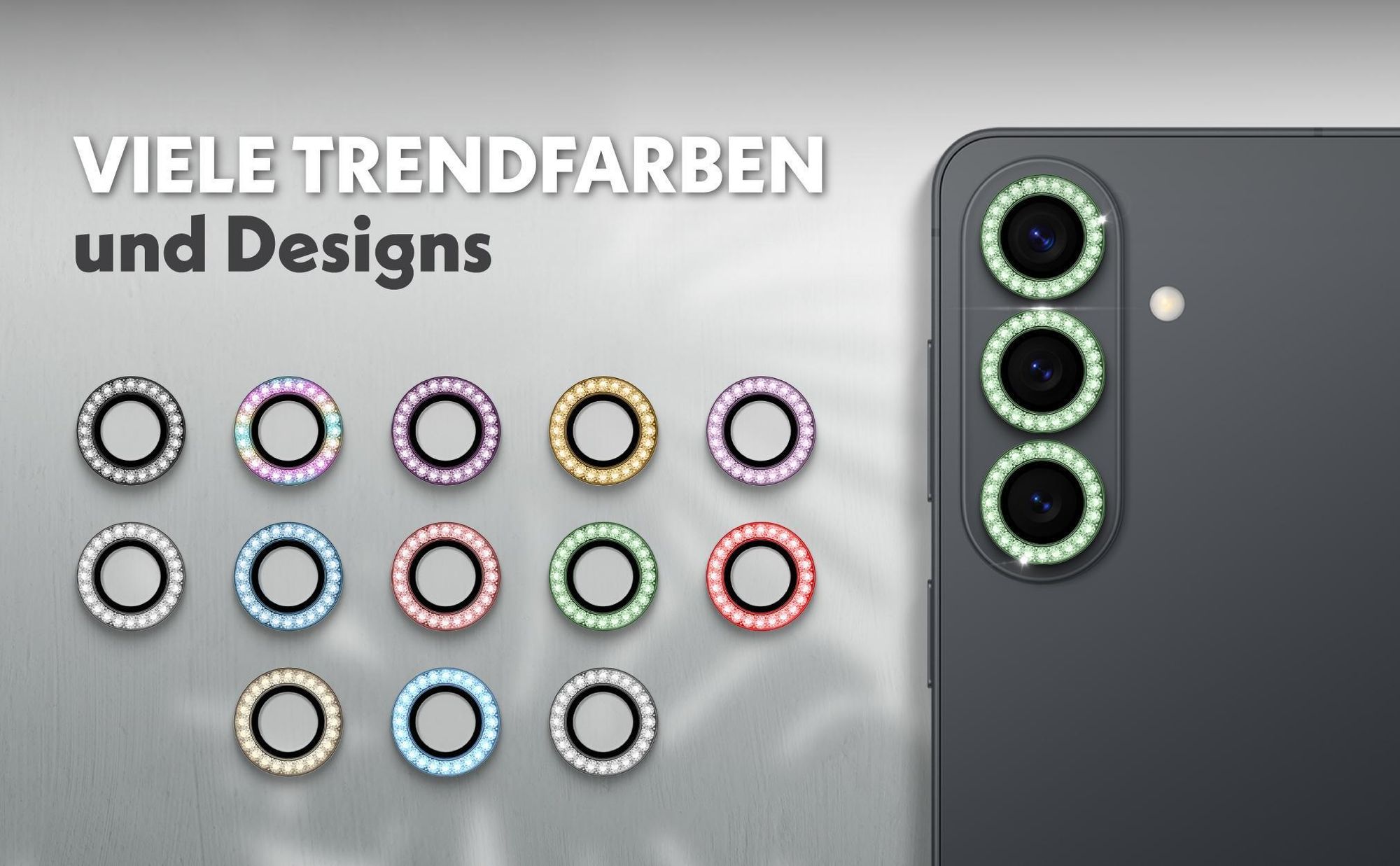 Kameraschutz aus 9H Glas für Samsung Galaxy S26 in passgenauem Design