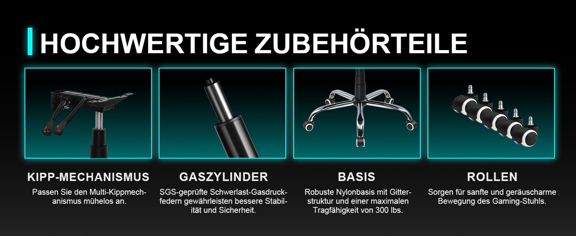 GTPLAYER Gaming Stuhl Ergonomischer Gaming Sessel Schreibtischstuhl mit Stoffoberfläche Atmungsaktiver Bürostuhl Federsitzkissen mit Fußstütze weiß