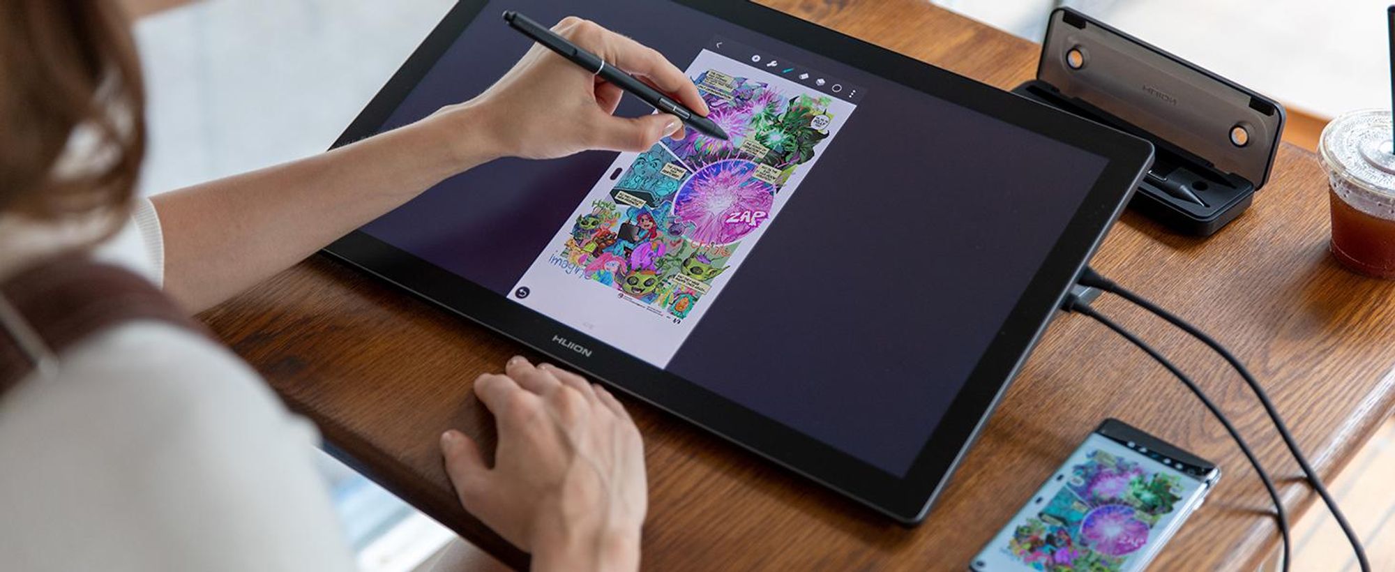 Huion Kamvas Pro 19 Grafiktablett