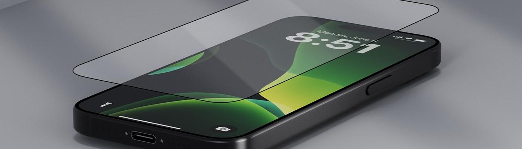 Allity PerFit Hartglas für iPhone 12 einfache Montage