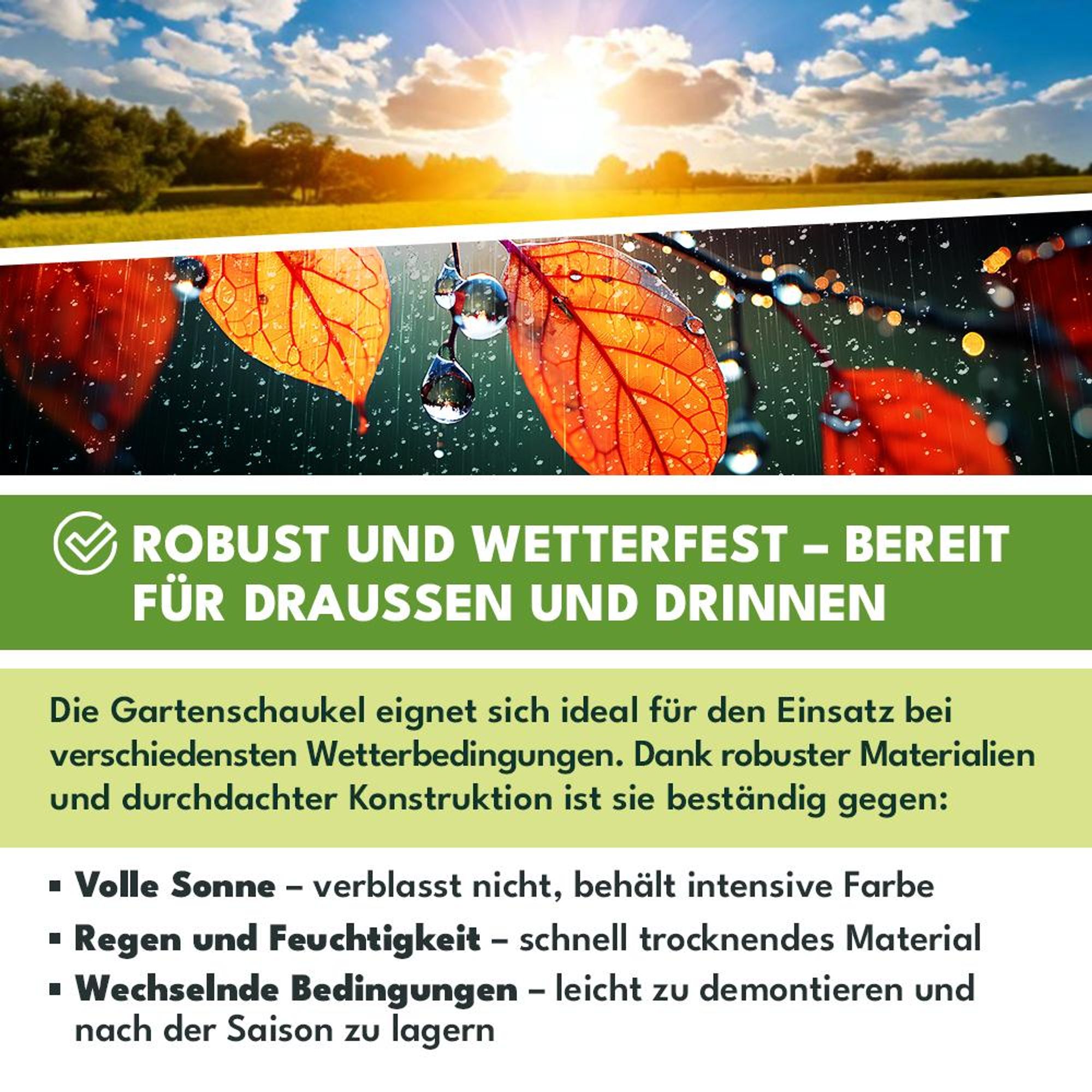 KRUMAD Kinderschaukel Outdoor Indoor, Babyschaukel, Schaukel, Tragkraft bis 35 kg, Höhenverstellbar, Babysitz für Kinderzimmer, Dunkelgrün