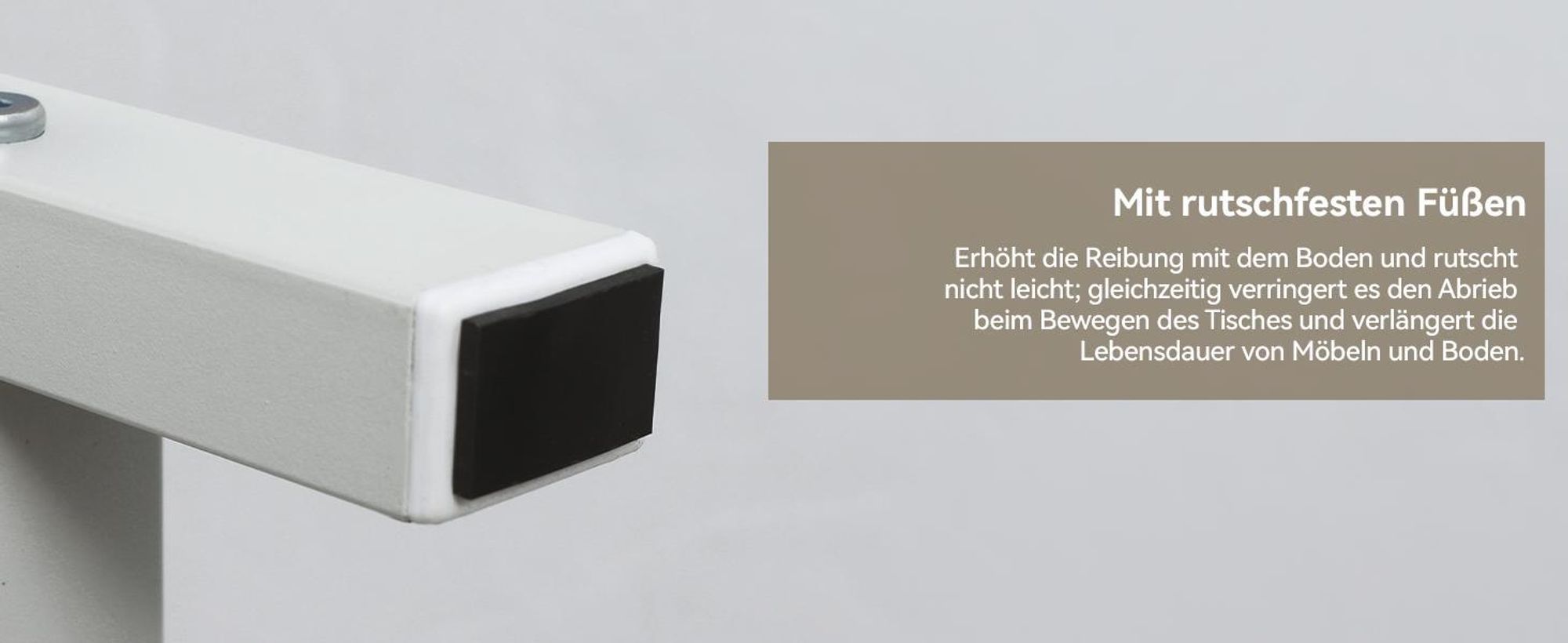 Puluomis Esstisch ausziehbar, Erweiterbarer Tisch 55x80-160cm, Klapptisch mit Verstärkter MDF-Platte, Küchen-/Wohnzimmertisch weiß natur