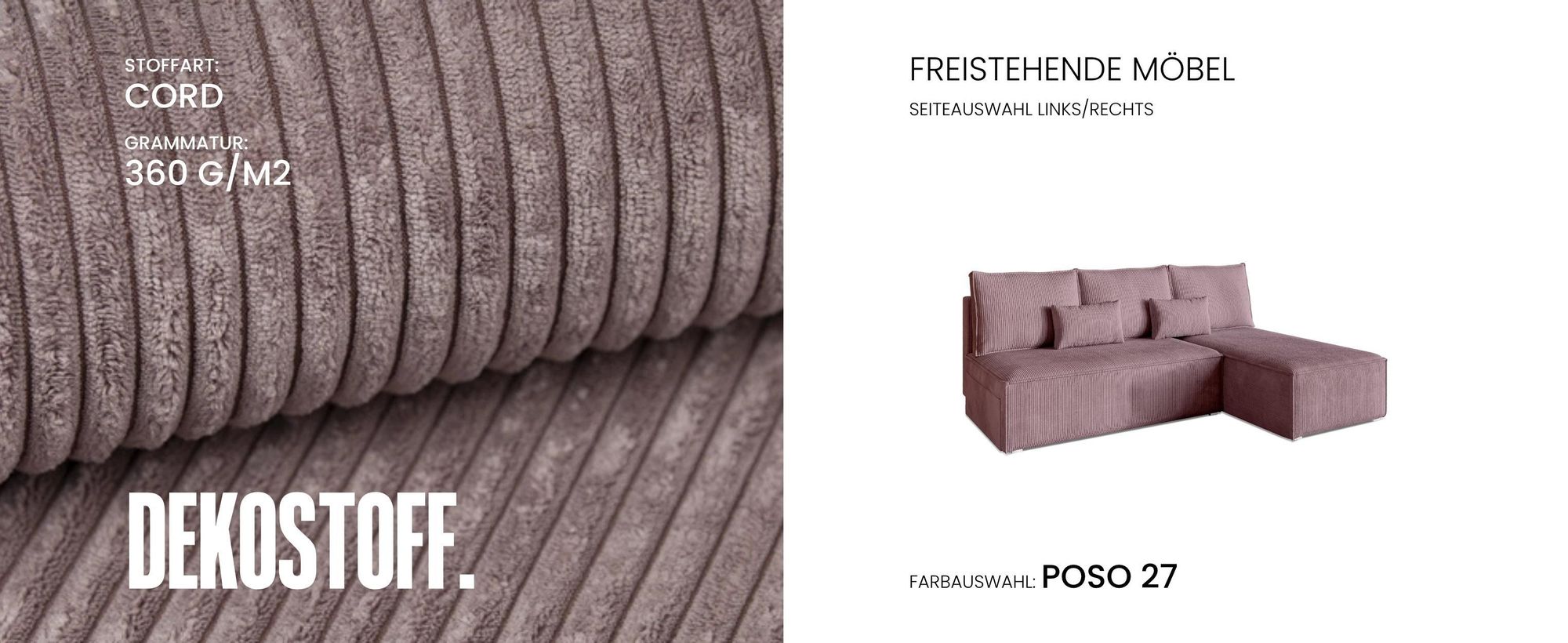 BroMARKT Ecksofa TOP SLIM Schlaffunktion Bettkasten L-Form 120x200 cm Vanille