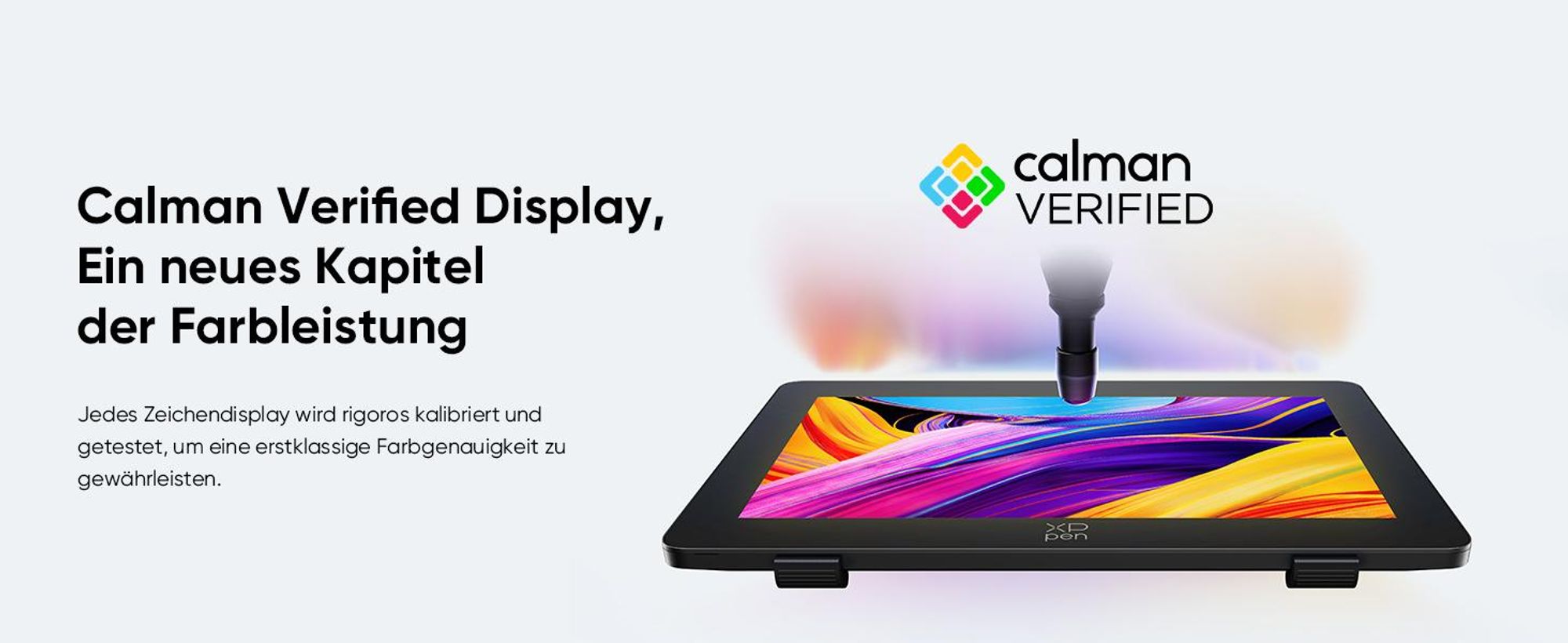 XPPen Artist 24 Pro (Gen 2) 4K, Kabelgebunden, 5080 lpi, 526 x 296 mm, USB/Bluetooth, 1 cm, Stift
