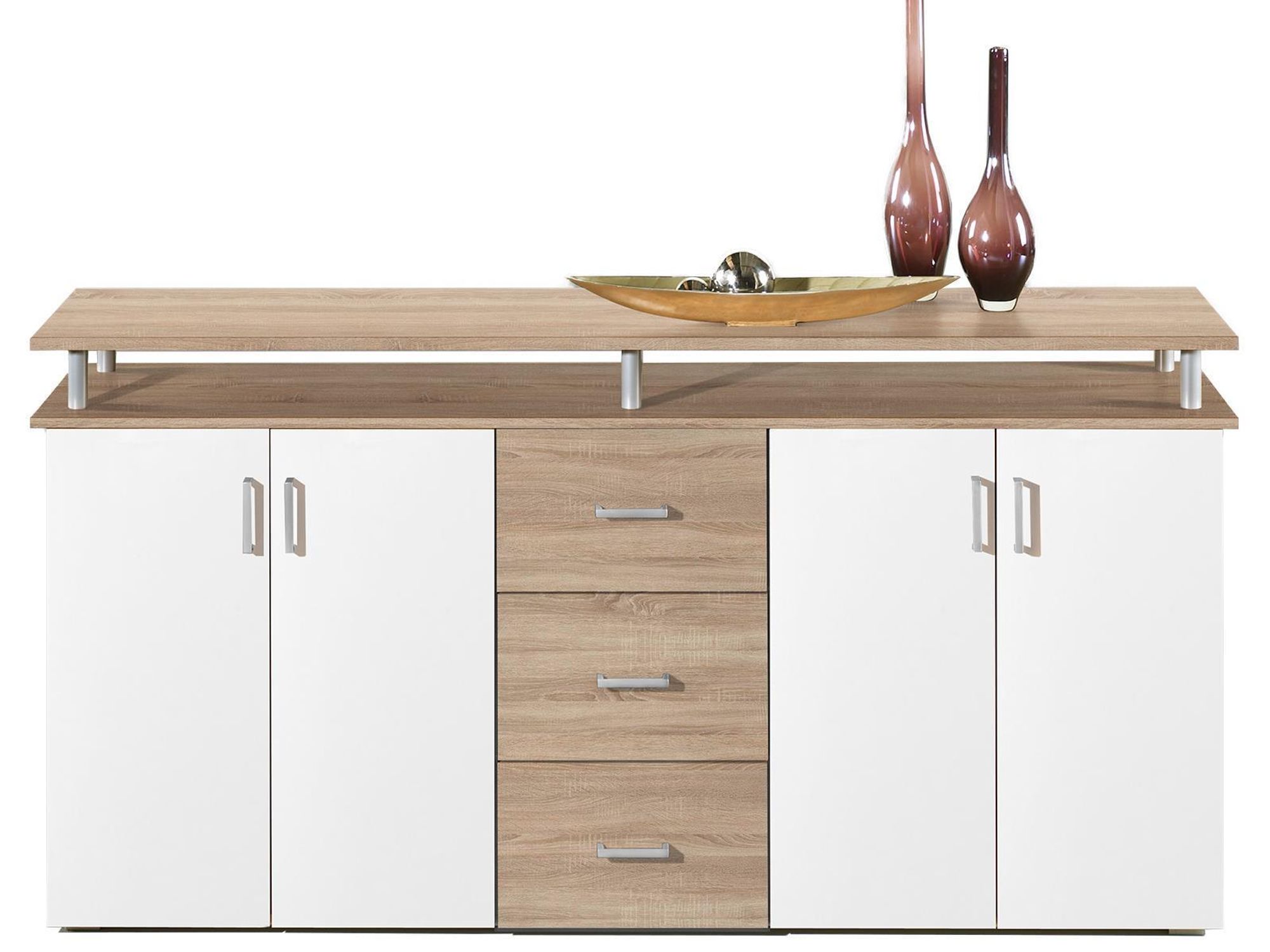 Highboard "Lyndy I" – modernes Highboard mit viel Stauraum und robuster Spanplatte