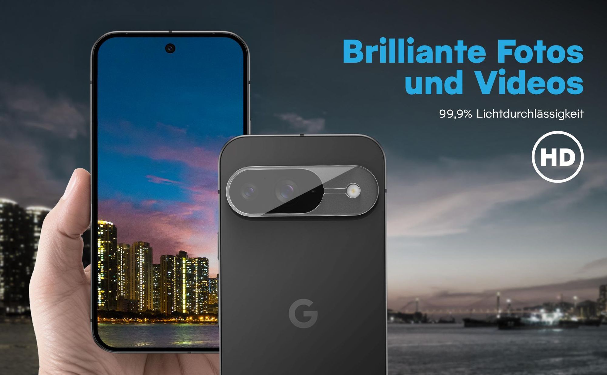Brilliante Bildqualität mit dem Google Pixel 9 dank 99,9% Lichtdurchlässigkeit