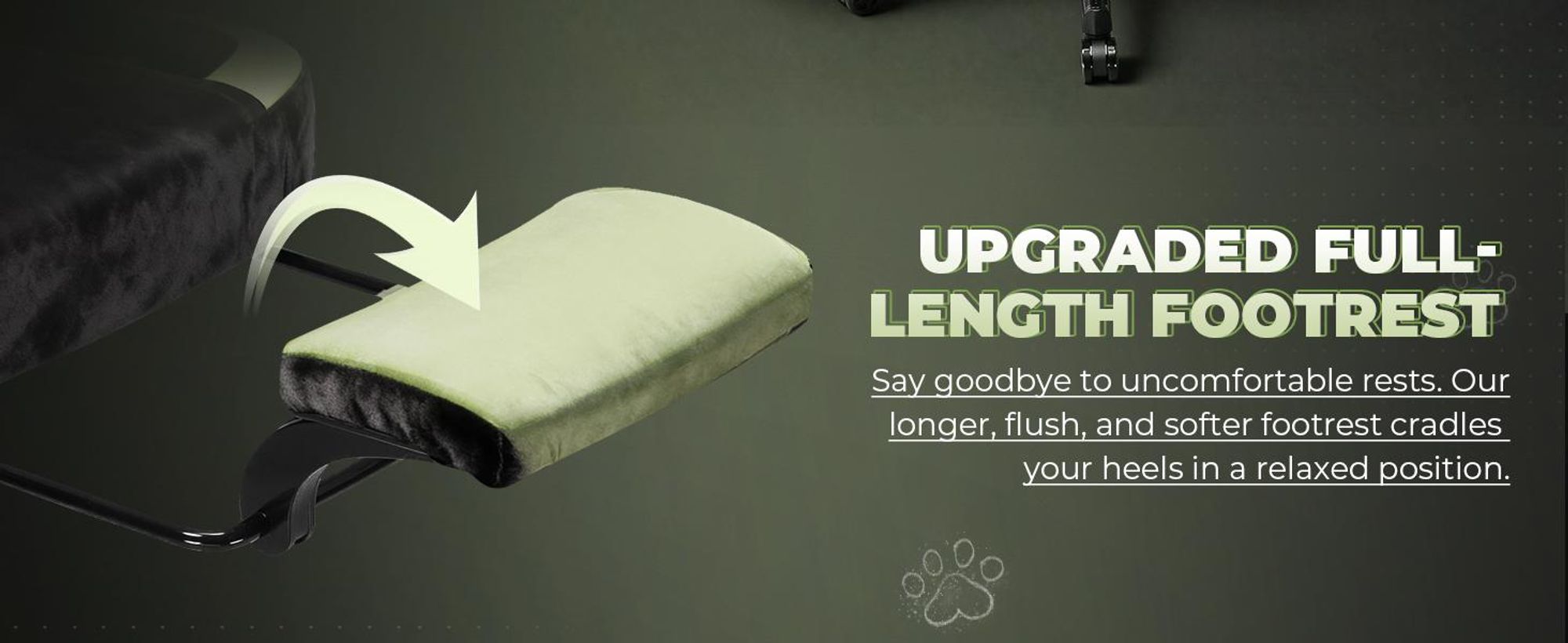 GTPLAYER Chaise gamer mignonne avec tissu velours, Gaming Chair, chaise de bureau ergonomique Gamer Chair avec oreilles de chat, mousse à mémoire de forme et repose-pieds, 150kg