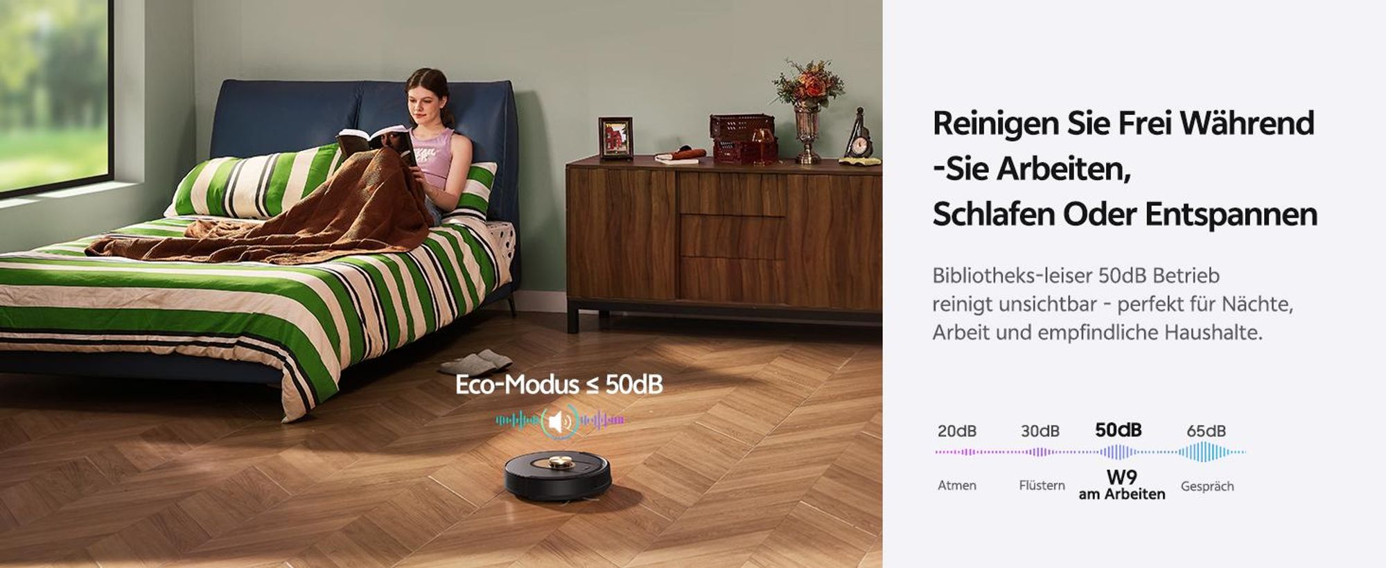 Vactidy W9 Saugroboter mit Wischfunktion, 3-in-1 Saug und Wischroboter mit LiDAR Navigation, 5000Pa 150Min Roboter Staubsauger mit App-Anpasssteuerung