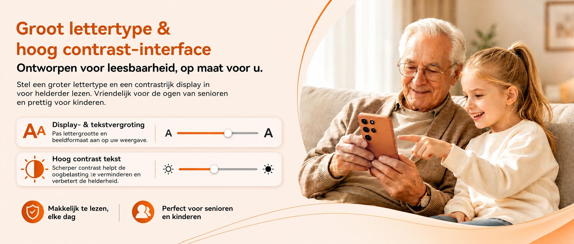 Blackview-Oscal Wave 2C, 5-inch, ultralicht smartphone, zonder abonnement, Android 16, 12+32GB, Face ID, dual SIM, 1080P, inclusief gratis TPU beschermhoes