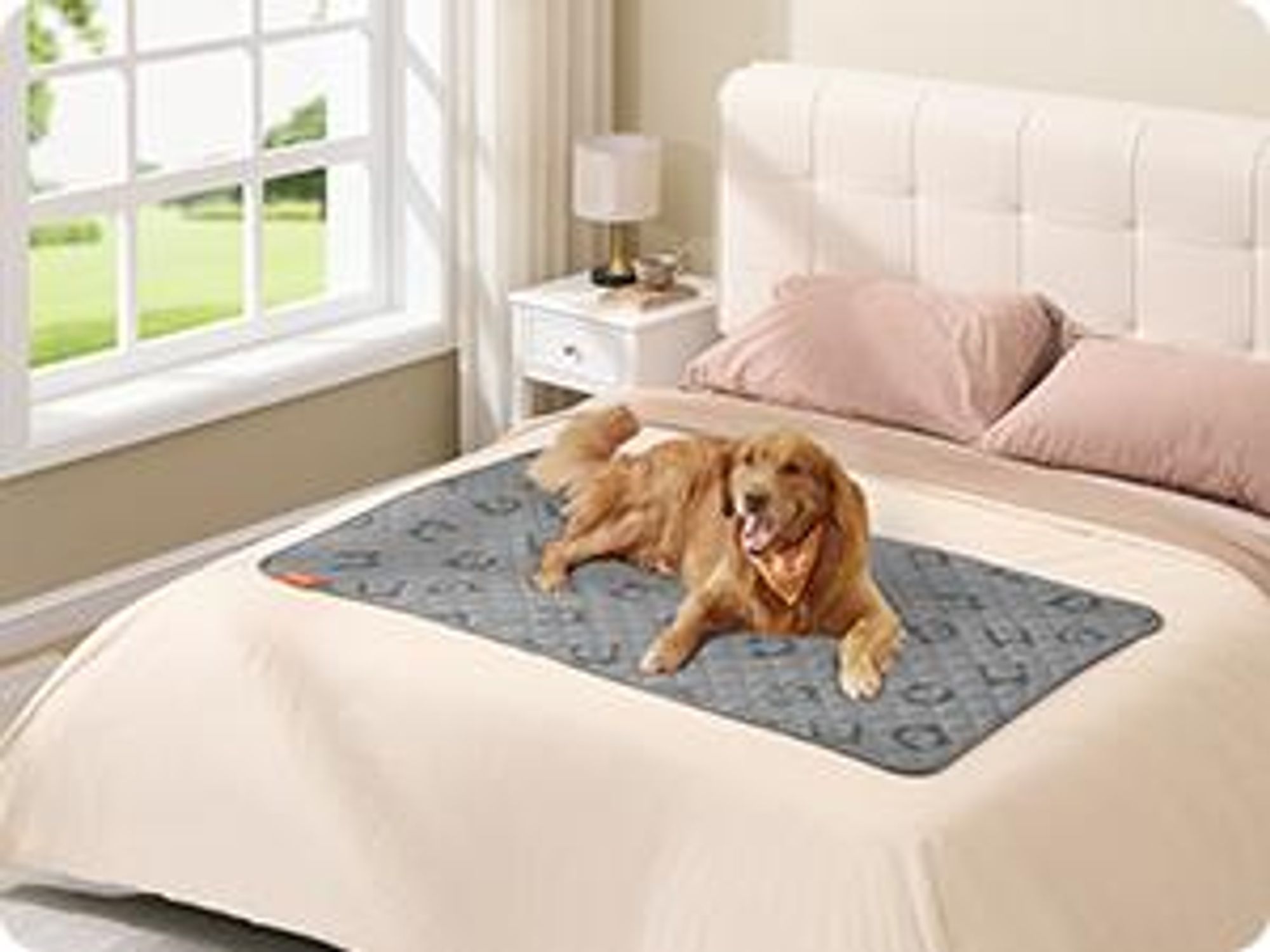 Feandrea Hundedecke, wasserdichte Decke, Sherpa-Stoff, Hundesofa Schutzdecke