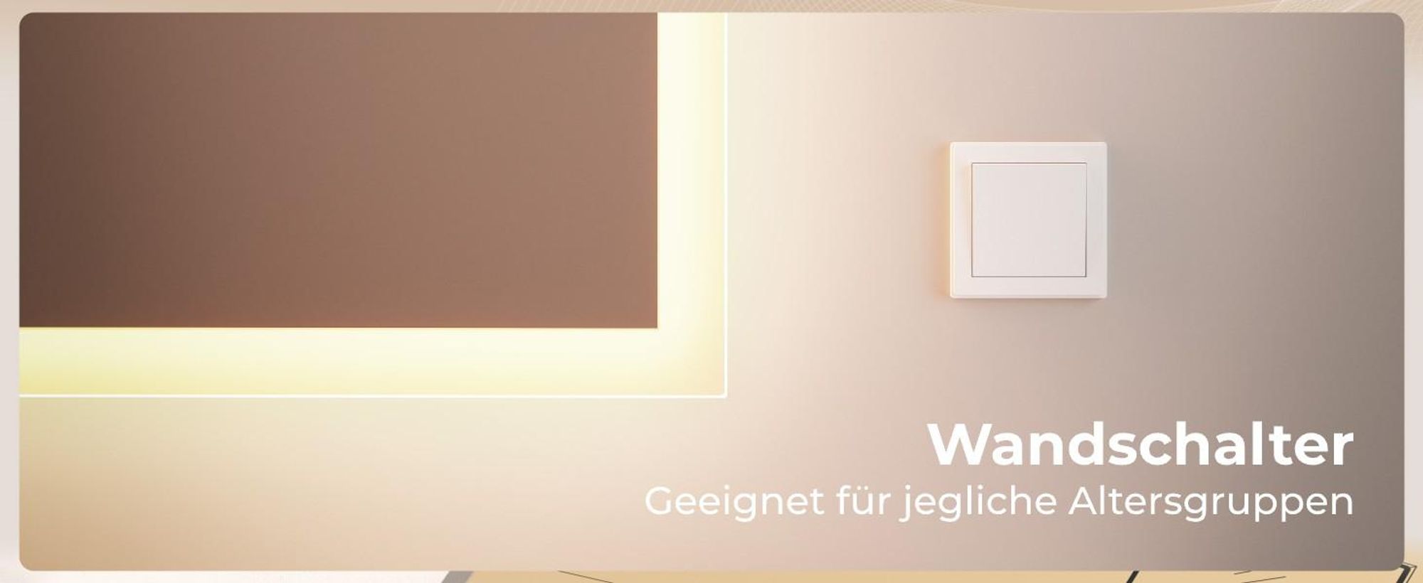 EMKE LED Badspiegel mit Warmweiß Beleuchtung 80x60cm, Badezimmerspiegel - Energieeffizienter (IP44)