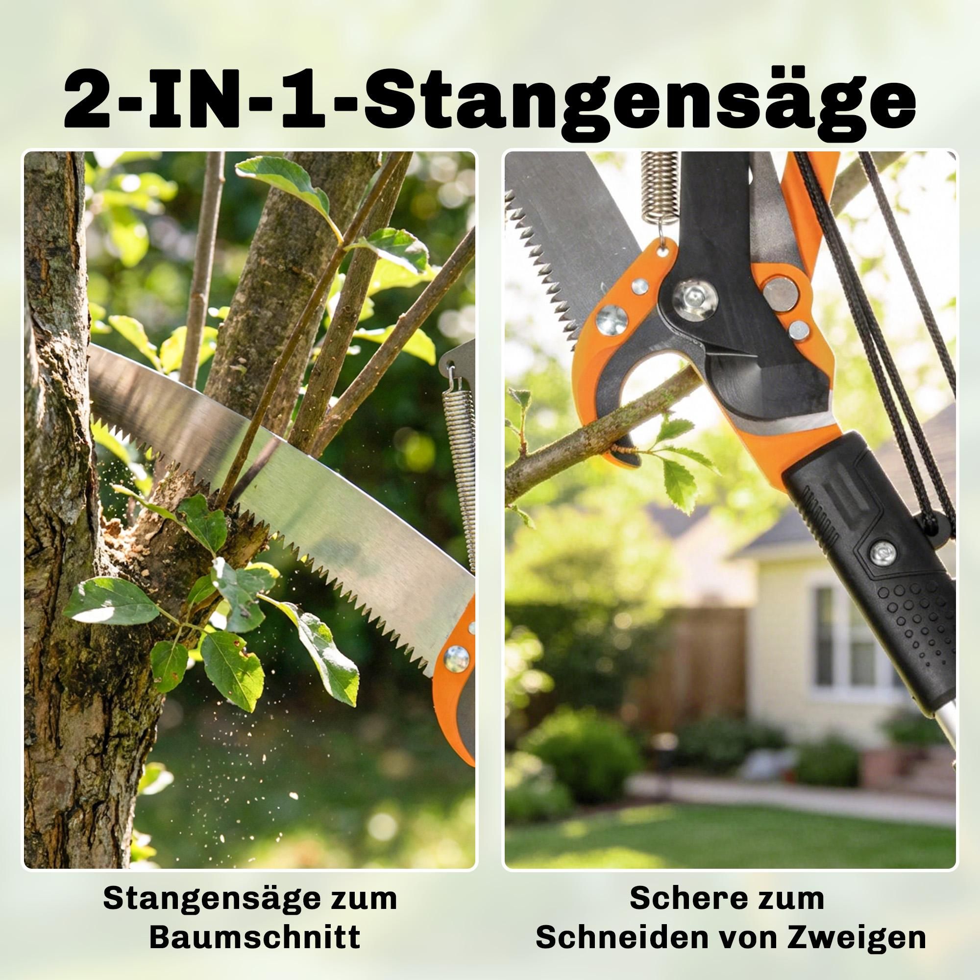 Teleskopastsäge Hochentaster Aluminium