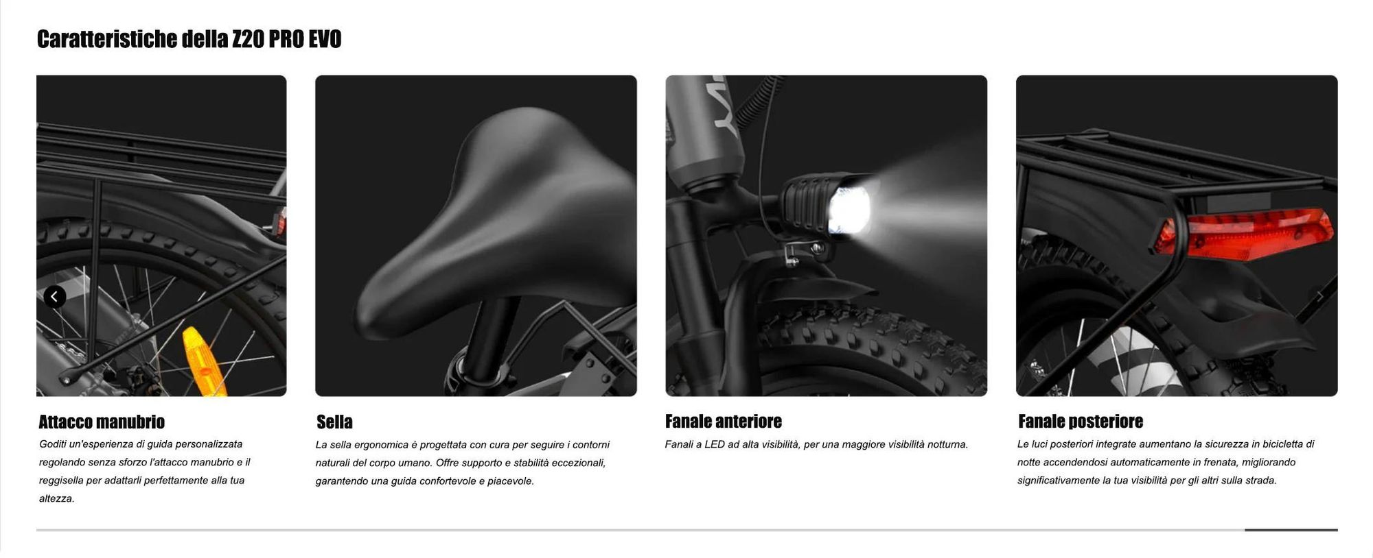 PVY Z20 PRO EVO Bicicletta Elettrica - 250W Motore 36V14.5AH Batteri 20 Pollici Pneumatici Freni a Disco Meccanici - Grigio