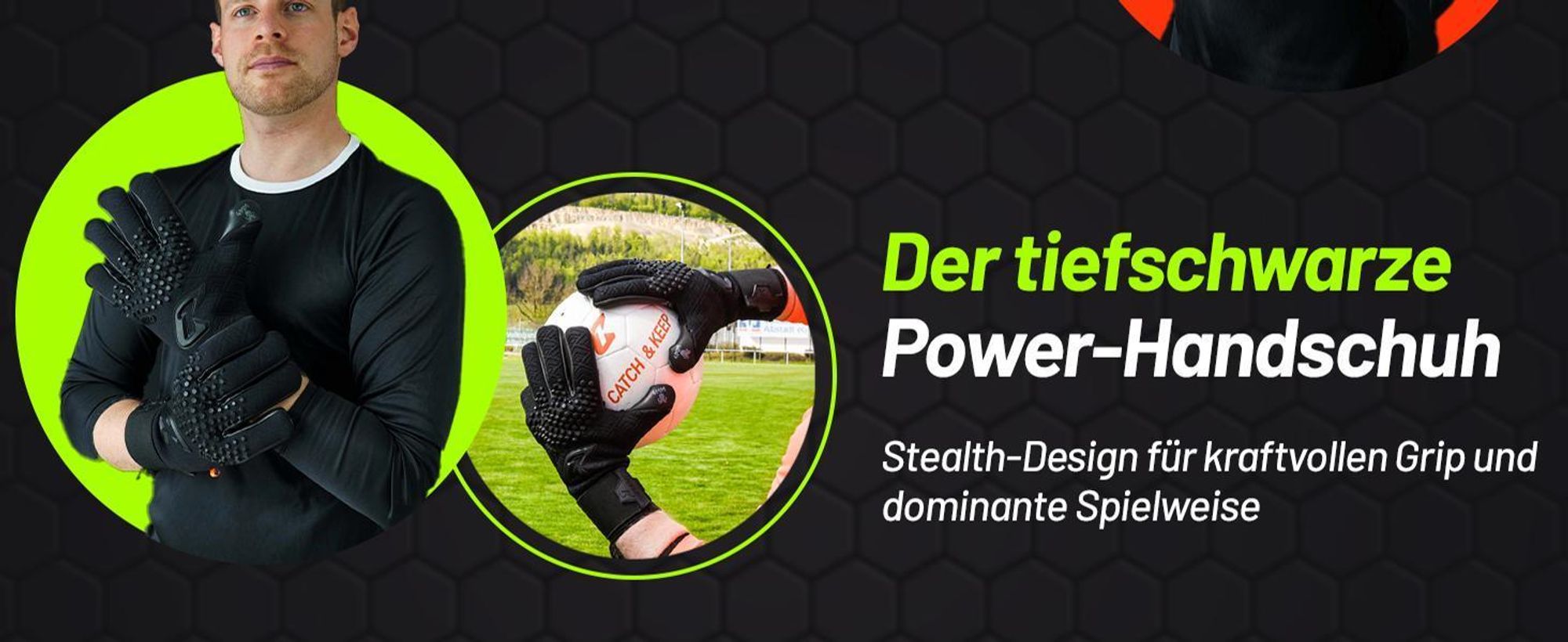 Catch & Keep Artico Sensation 100 Torwarthandschuhe Herren weiß Gr 9,5