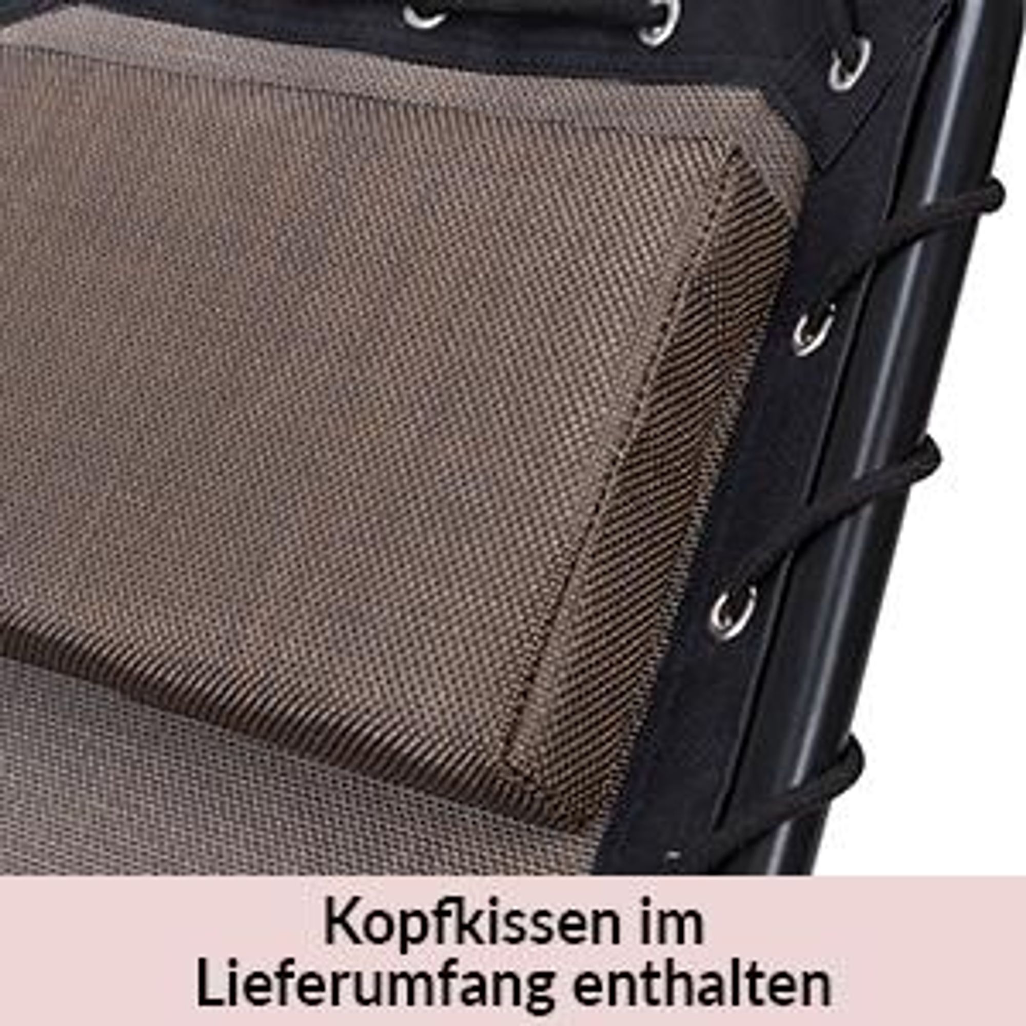 CASARIA Sonnenliege Wetterfest Braun